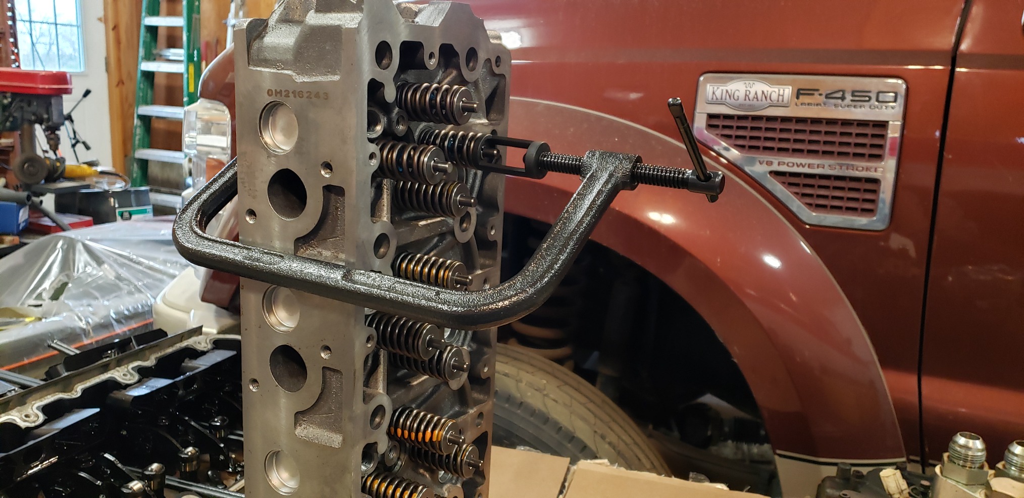 OTC 4842 Heavy Duty Valve Spring Compressor | Features a Heavy-Duty C-Frame with 9