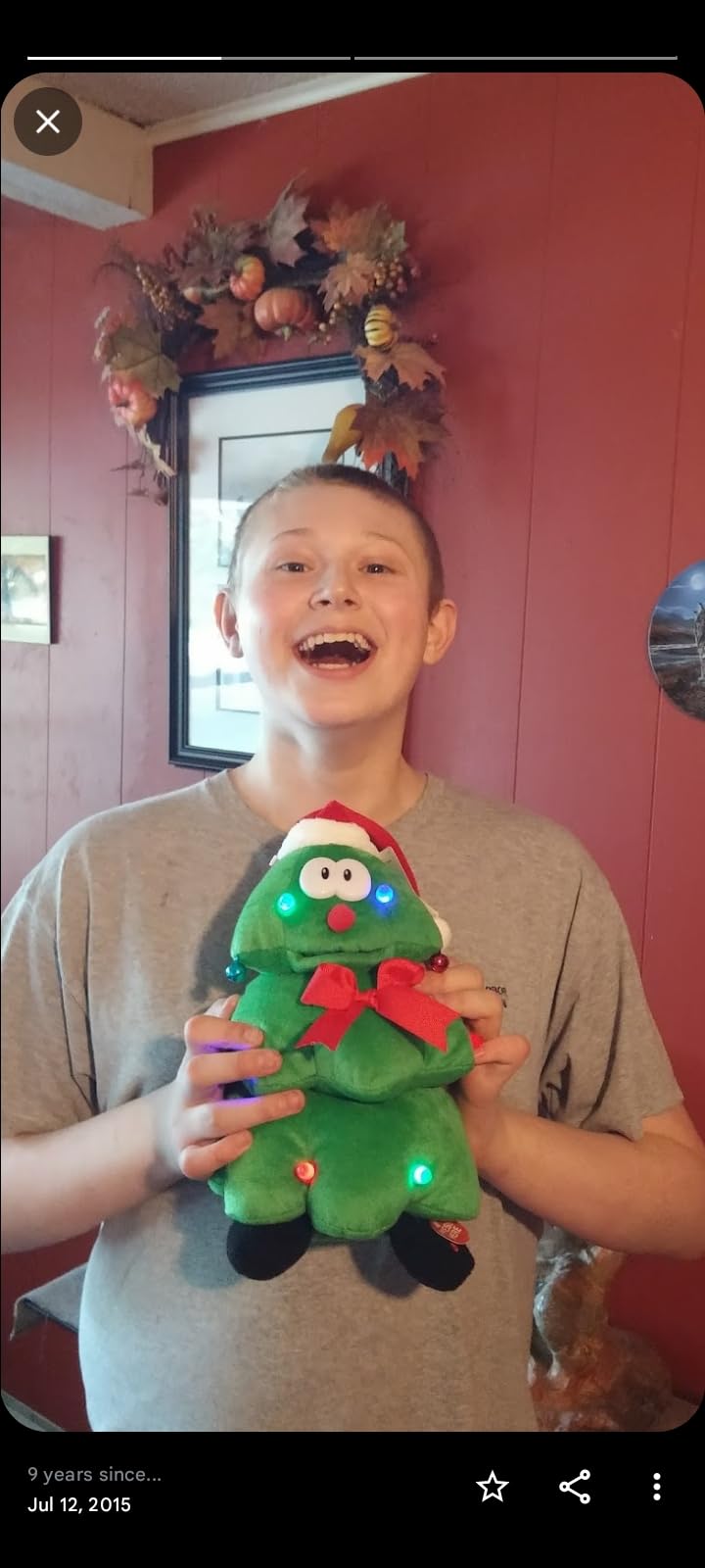Cuddle Barn Rockin Robbie The Singing and Dancing Christmas Tree, 12