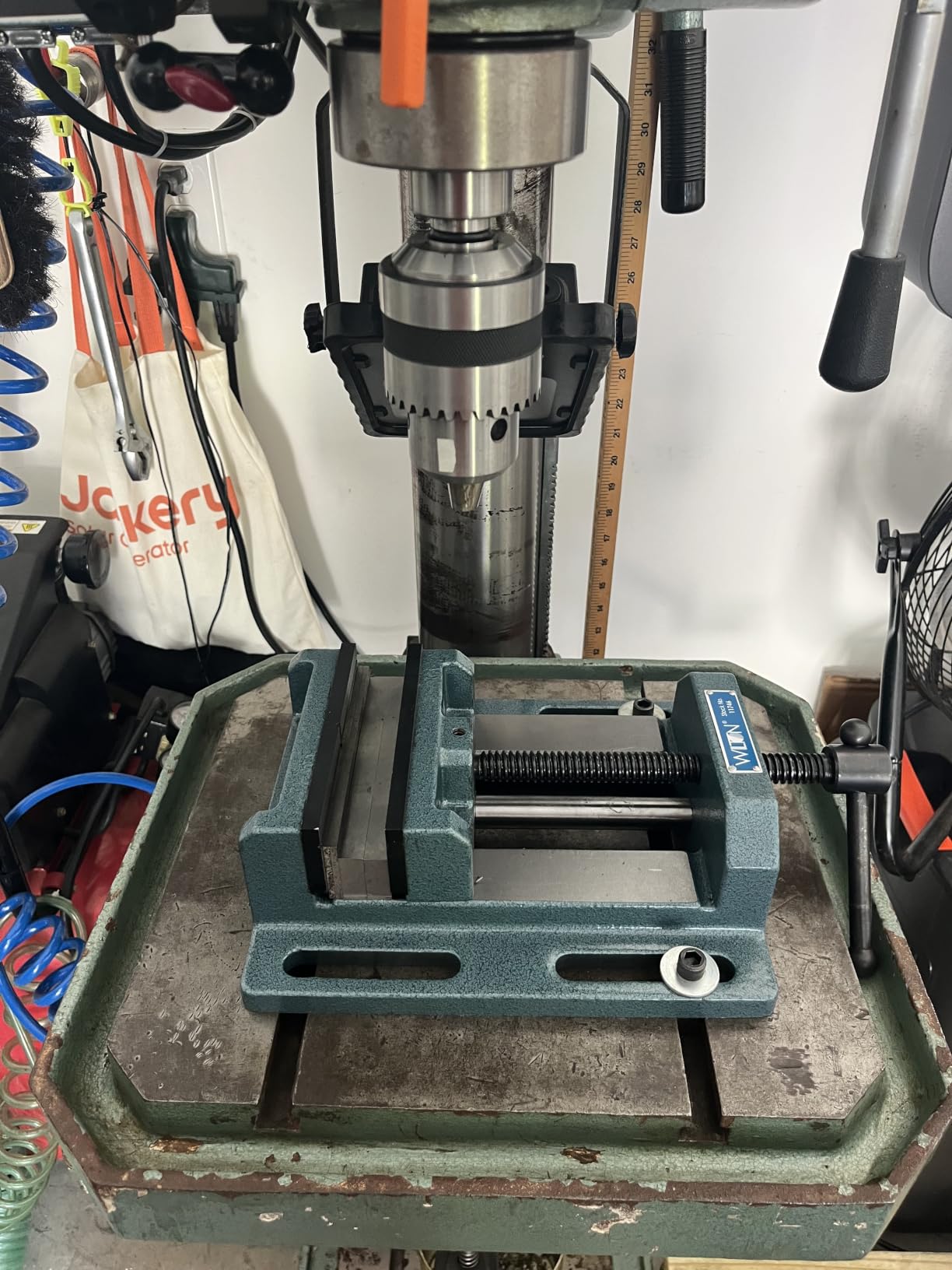 Wilton Low-Profile Drill Press Vise, 4