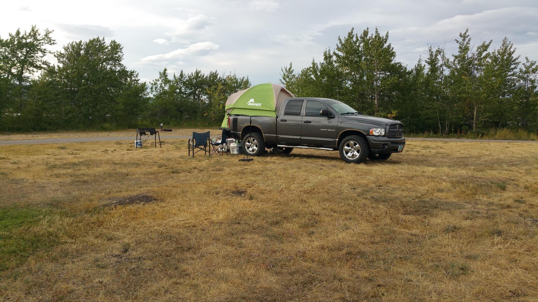 Napier Backroadz Truck Tent 13 Series | Pickup Truck Bed Camping Tent | Rainfly for Water Protection | Sturdy and Spacious 2-Person Truck Bed Tent | Easy 10-Minute Setup | Green/Gray customer photo 1