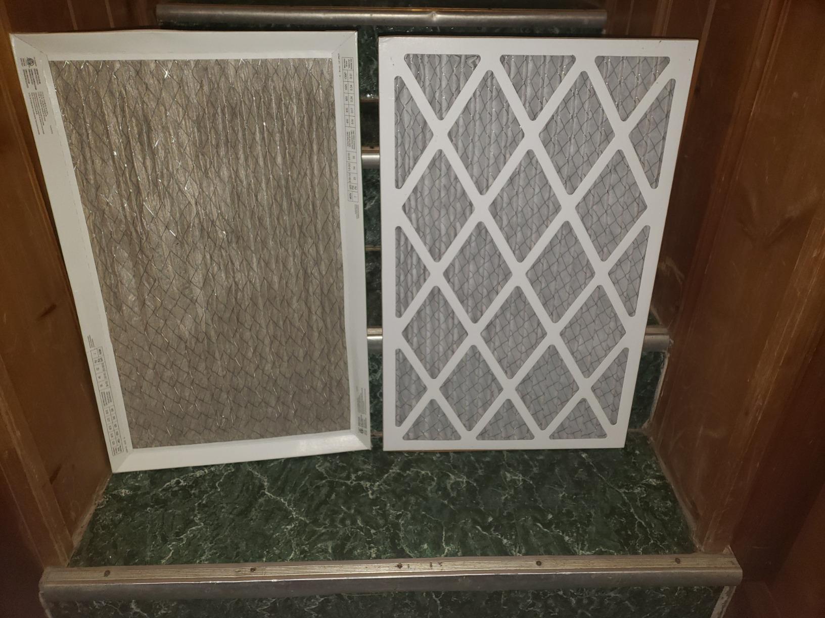 Filterbuy 16x25x1 Air Filter MERV 8 Dust & Allergy Defense (6-Pack) | Electrostatic Pleated HVAC AC Furnace Filters Replacement, Made in USA customer photo 1