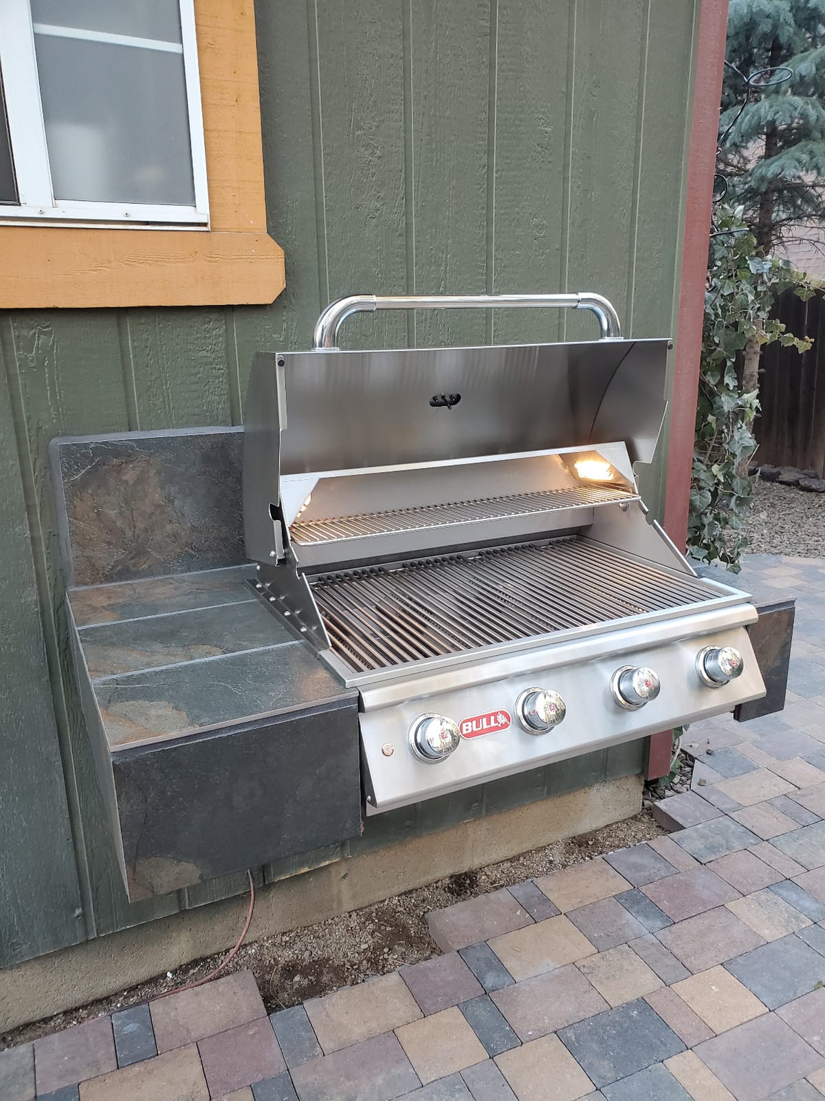 Bull Outdoor Products Lonestar 60,000 BTU Drop-In Grill Head, Stainless Steel, Natural Gas customer photo 1