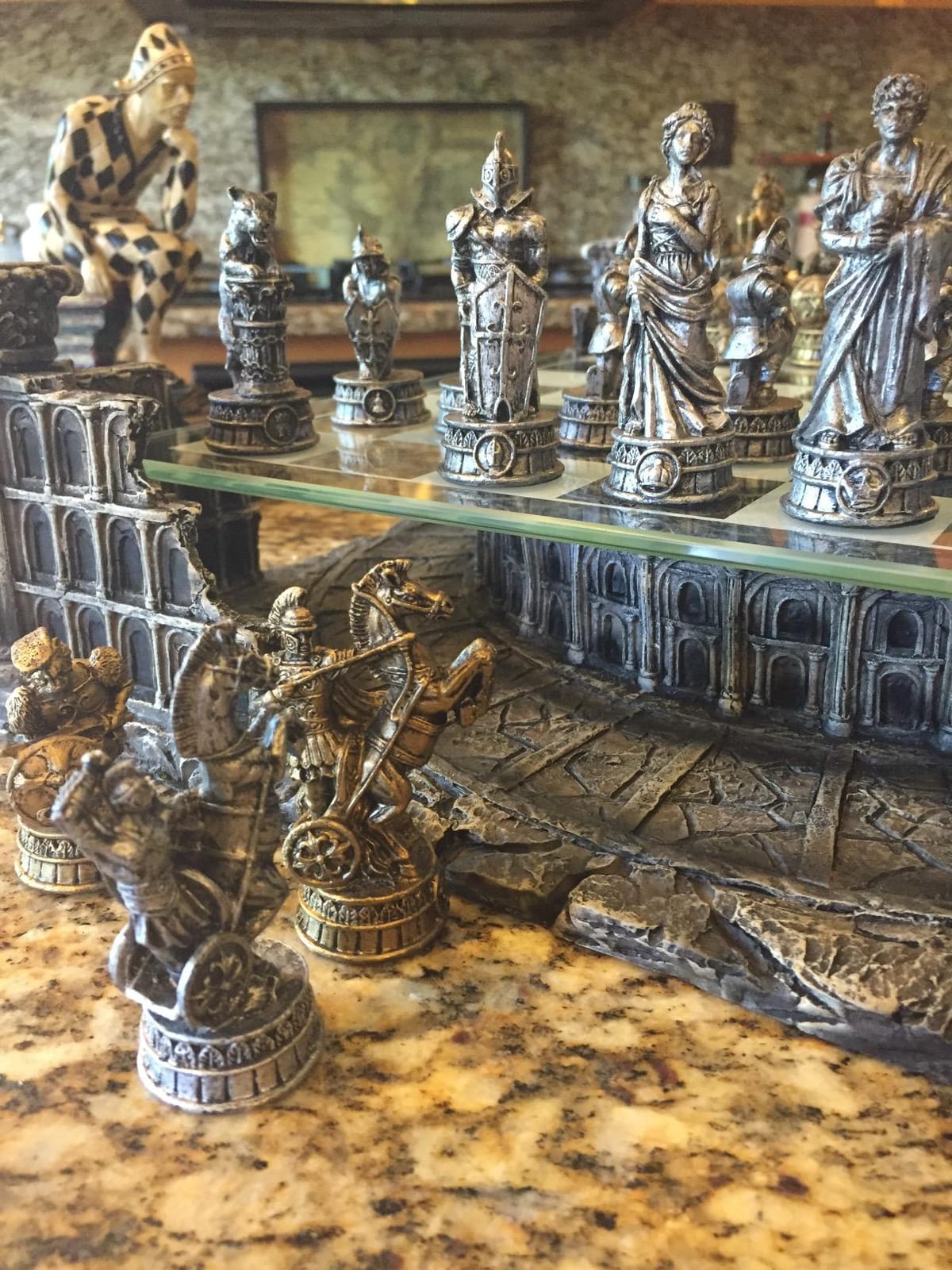 CHH Roman Gladiators 3D Chess Set Games customer photo 2