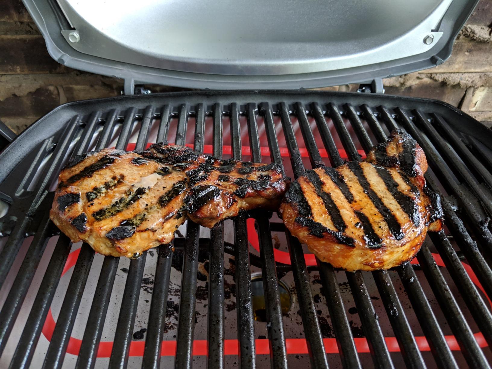 Weber Q 1400 Portable Electric Grill, Gray - 1560-Watt/120 Volt Outdoor Electric BBQ Grill, Porcelain-Enameled Cast-Iron Grates, Precise Heat Control customer photo 2
