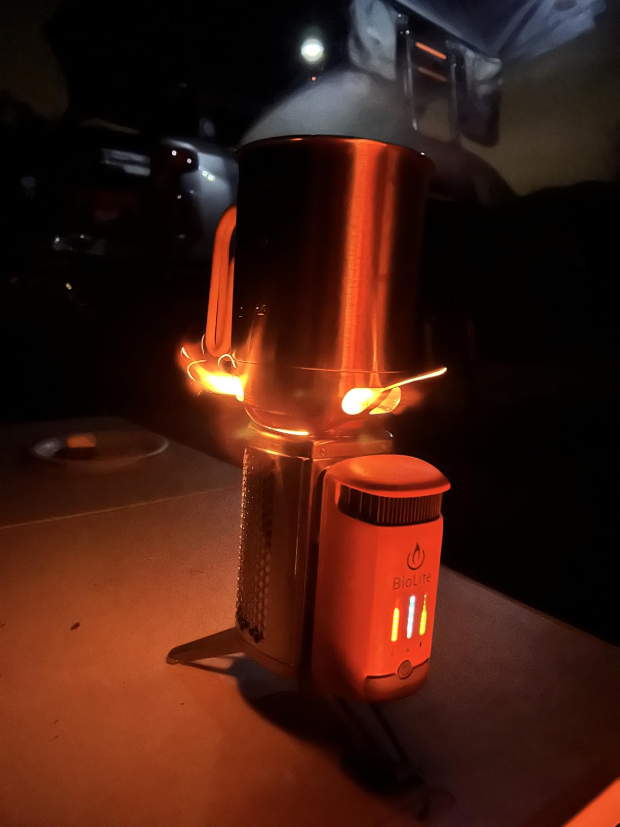 BioLite CampStove 2+ Wood Burning, Electricity Generating & USB Charging Camp Stove customer photo 2