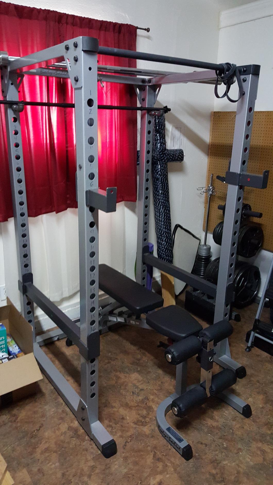 Body-Solid GPR378 Power Rack - Heavy-Duty Steel Squat Cage with Adjustable Safety Bars and Chin-Up Bar for Home and Light Commercial Gym customer photo 1