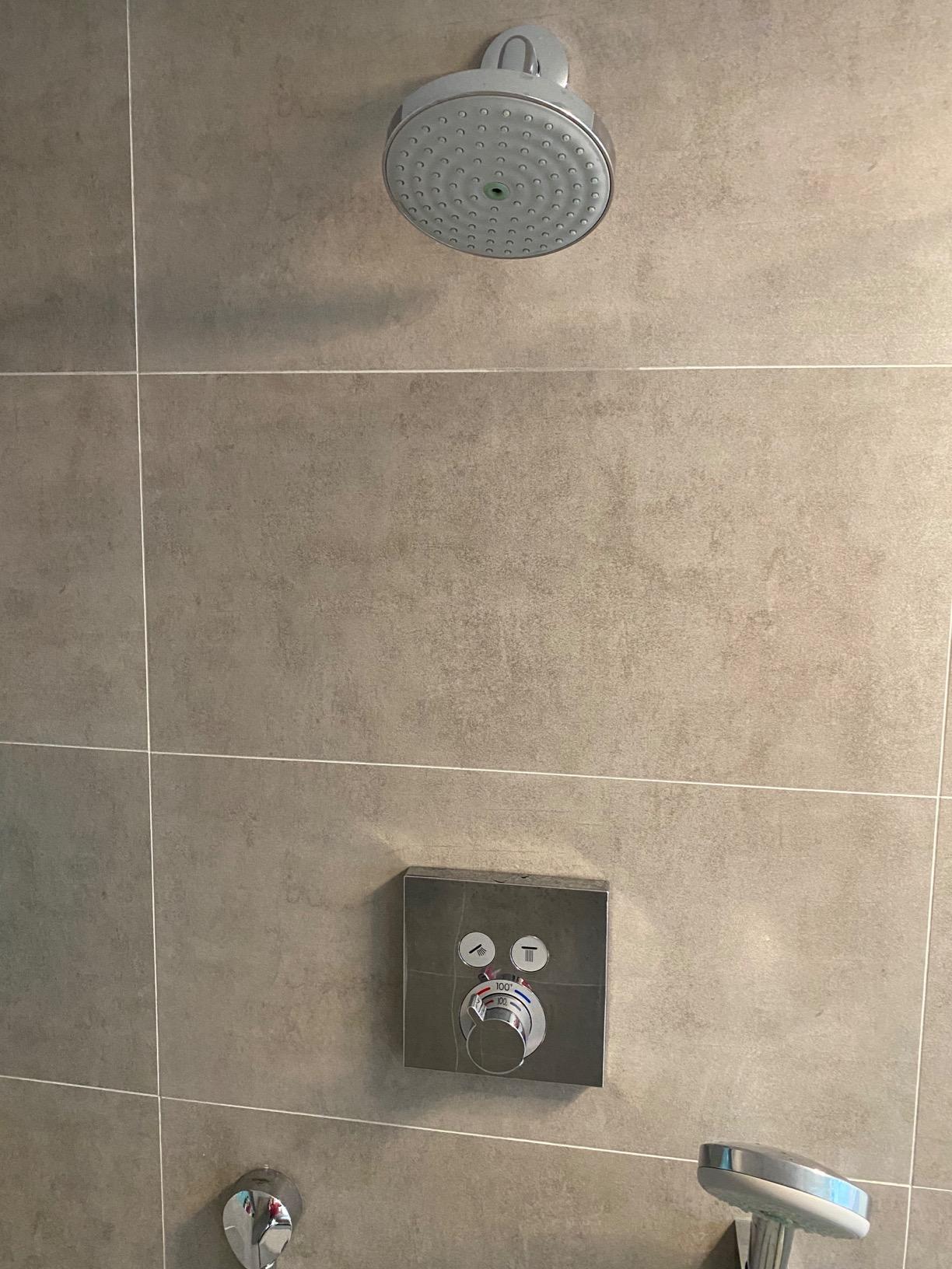hansgrohe ShowerSelect Modern Thermostatic Shower Valve Trim with Temperature Control and Diverter in Chrome, 15763001 customer photo 2