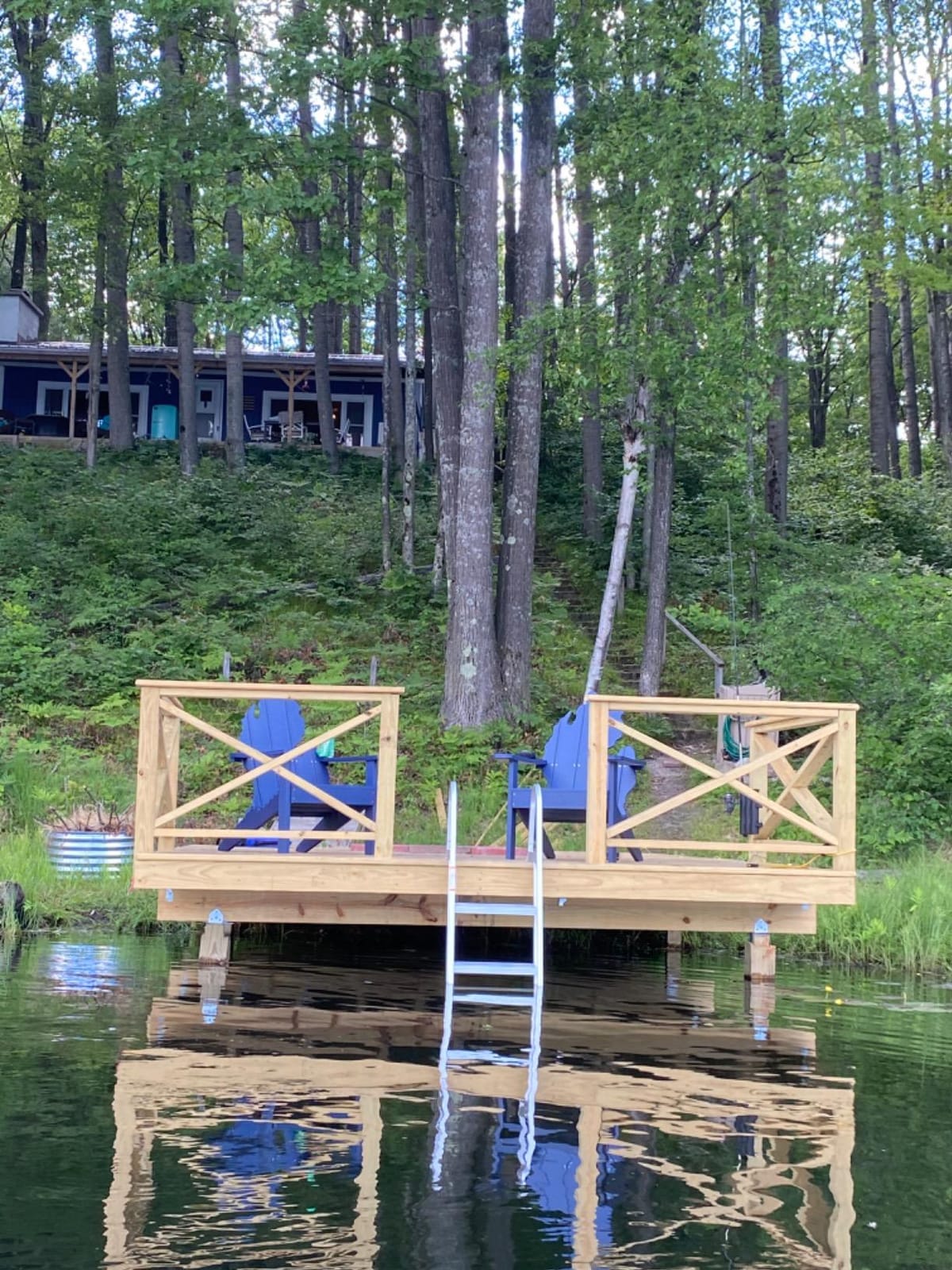 RecPro 5-Step Marine Boarding Ladder | Lightweight, Wide Non-Slip Steps, Built for Fresh and Saltwater Use customer photo 2