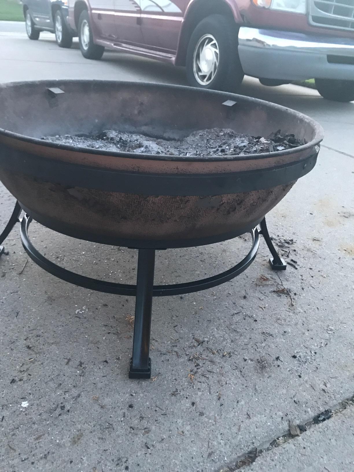 DeckMate Kay Home Product's Avondale Steel Fire Bowl customer photo 2