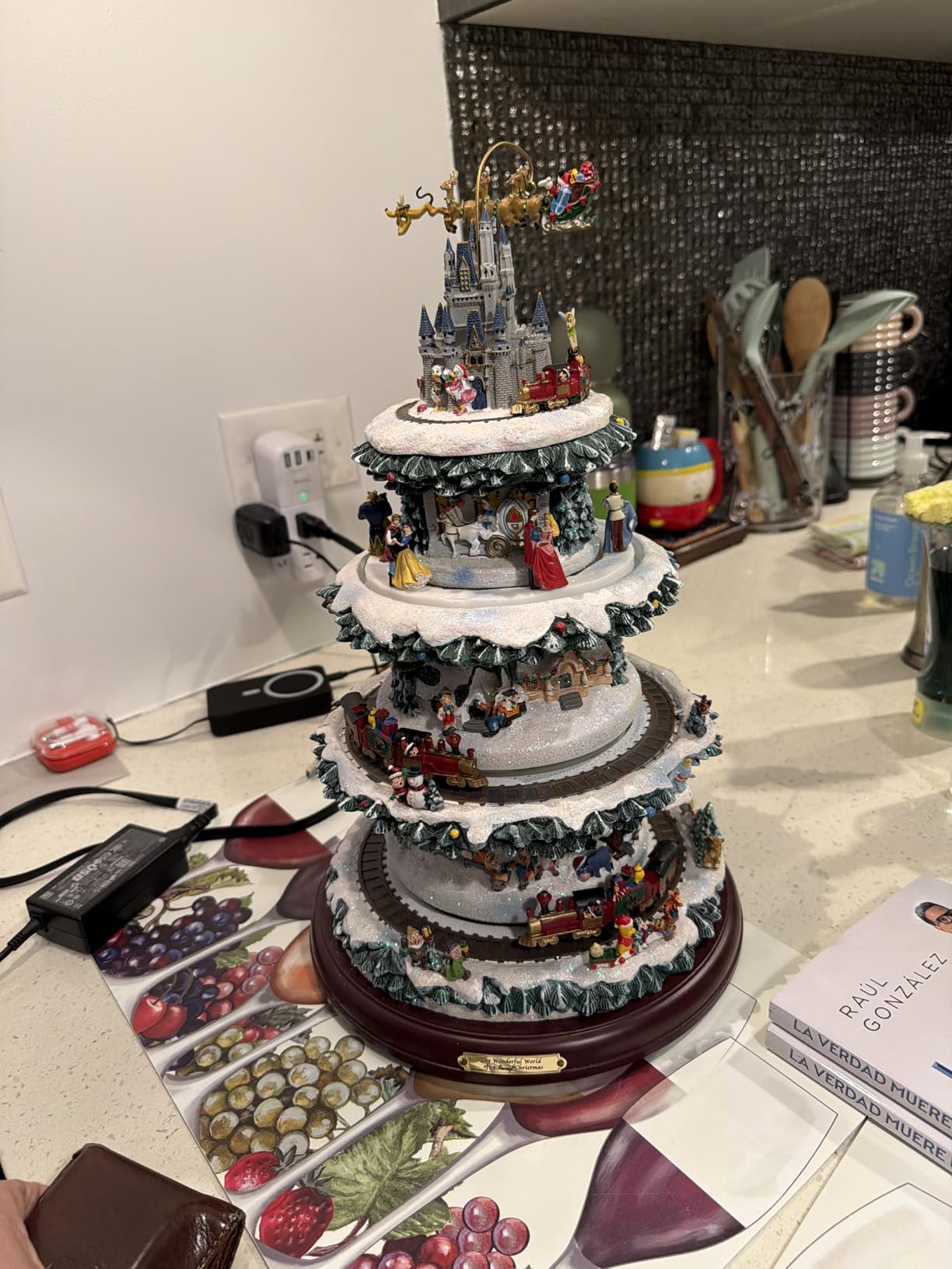 The Ultimate Disney 75-Character Tabletop Christmas Tree customer photo 2