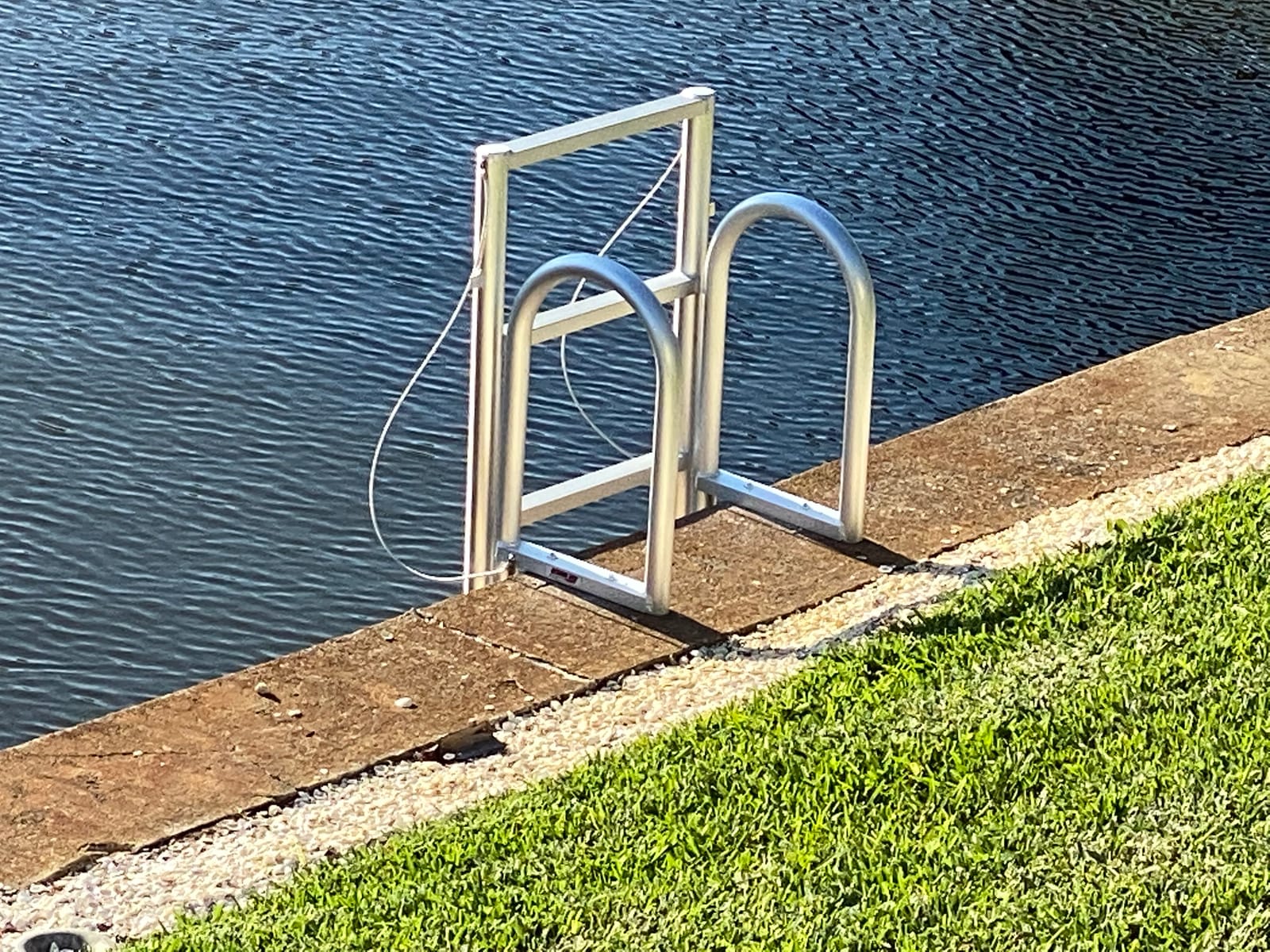 Extreme Max Sliding Dock Ladders customer photo 2