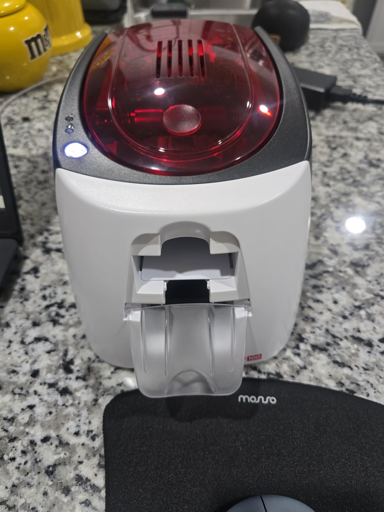 Badgy100 Plastic Card Printer with Badge Studio - ID Design Software for Full Color, Custom, Tamper Proof ID Badges in Seconds customer photo 1