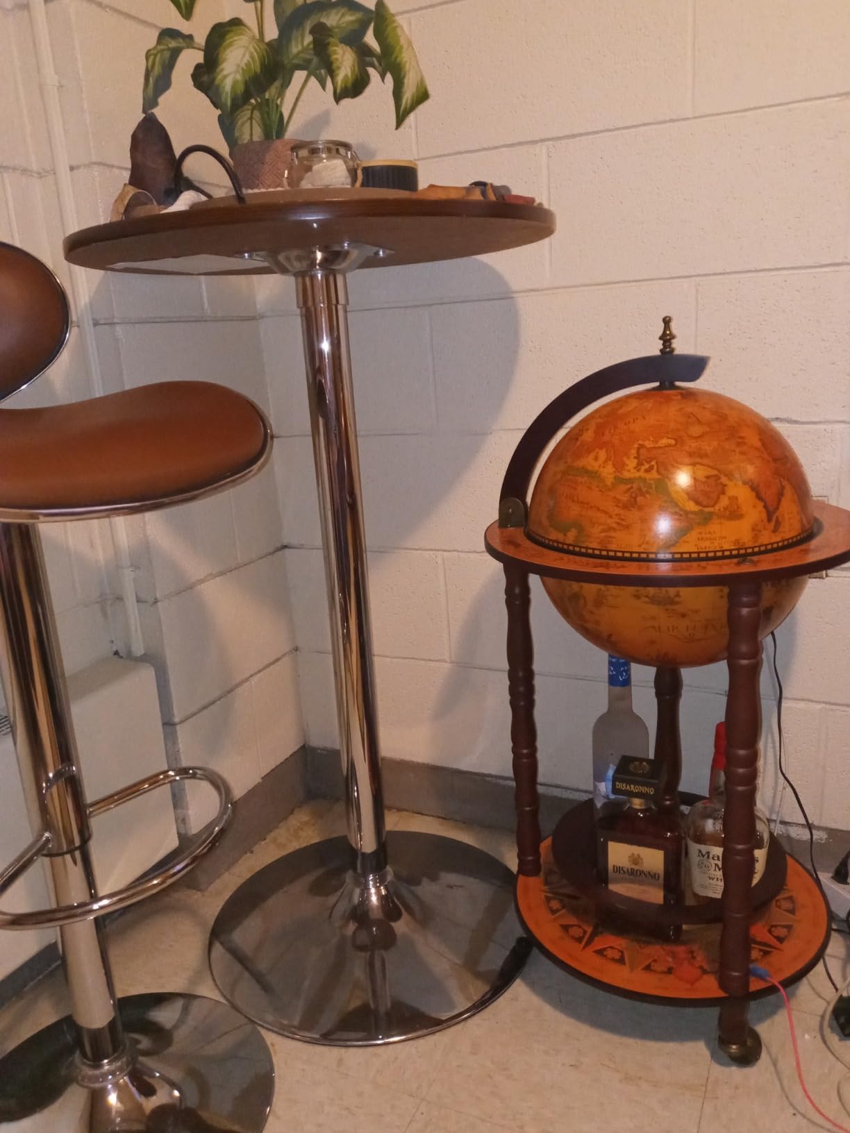 Goplus Globe Bar, 17.5