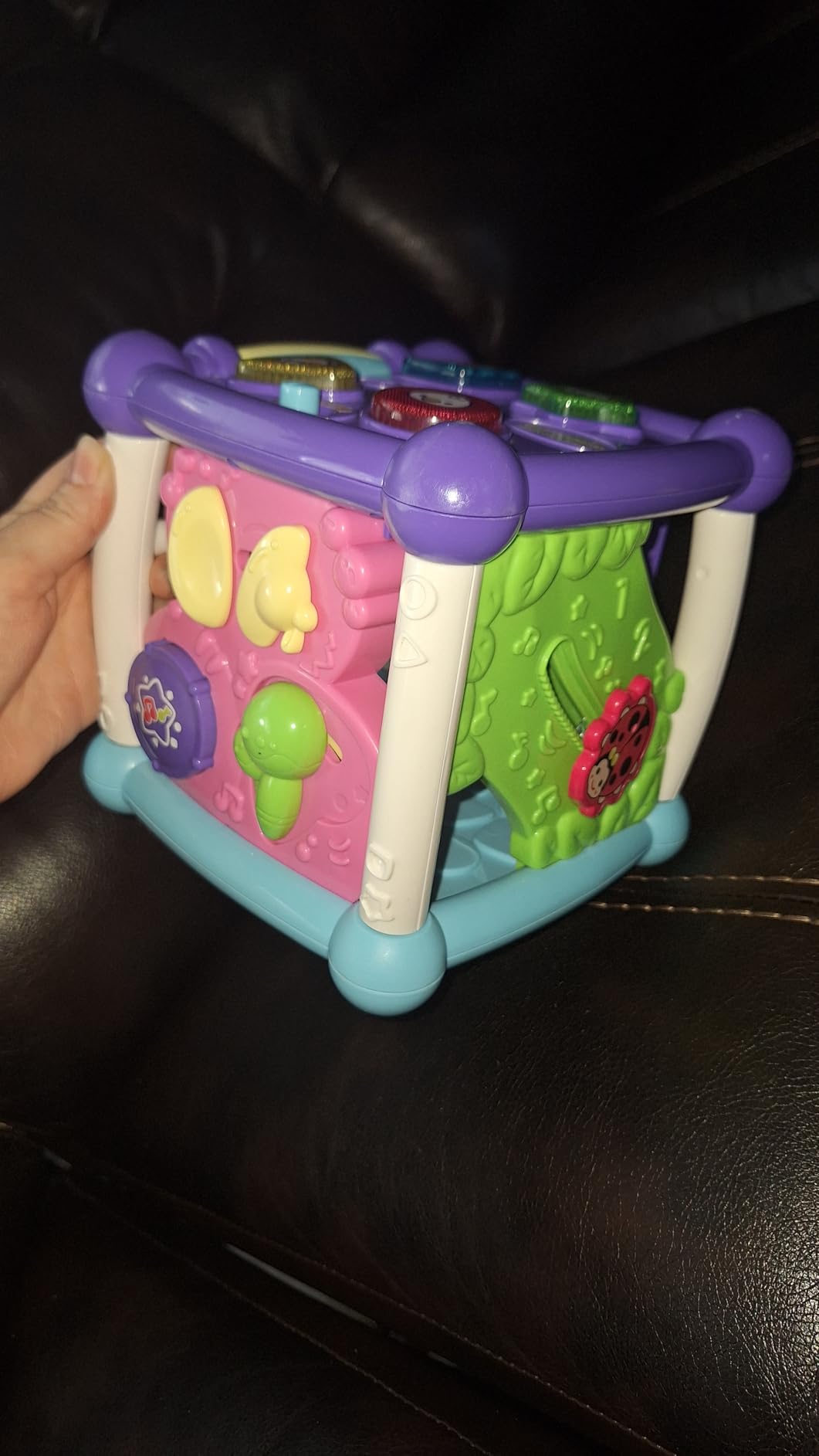 VTech Busy Learners Activity Cube, Purple customer photo 2
