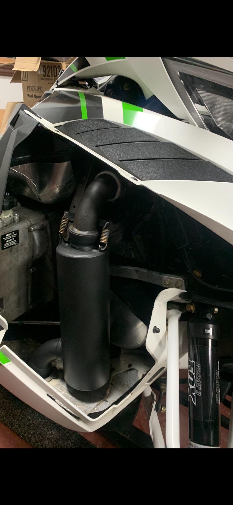 2012-2015 Arctic Cat Pro Cross F/XF/M 800 / ZR/XF/M 8000 - Trail Can by GGB Exhaust customer photo 1