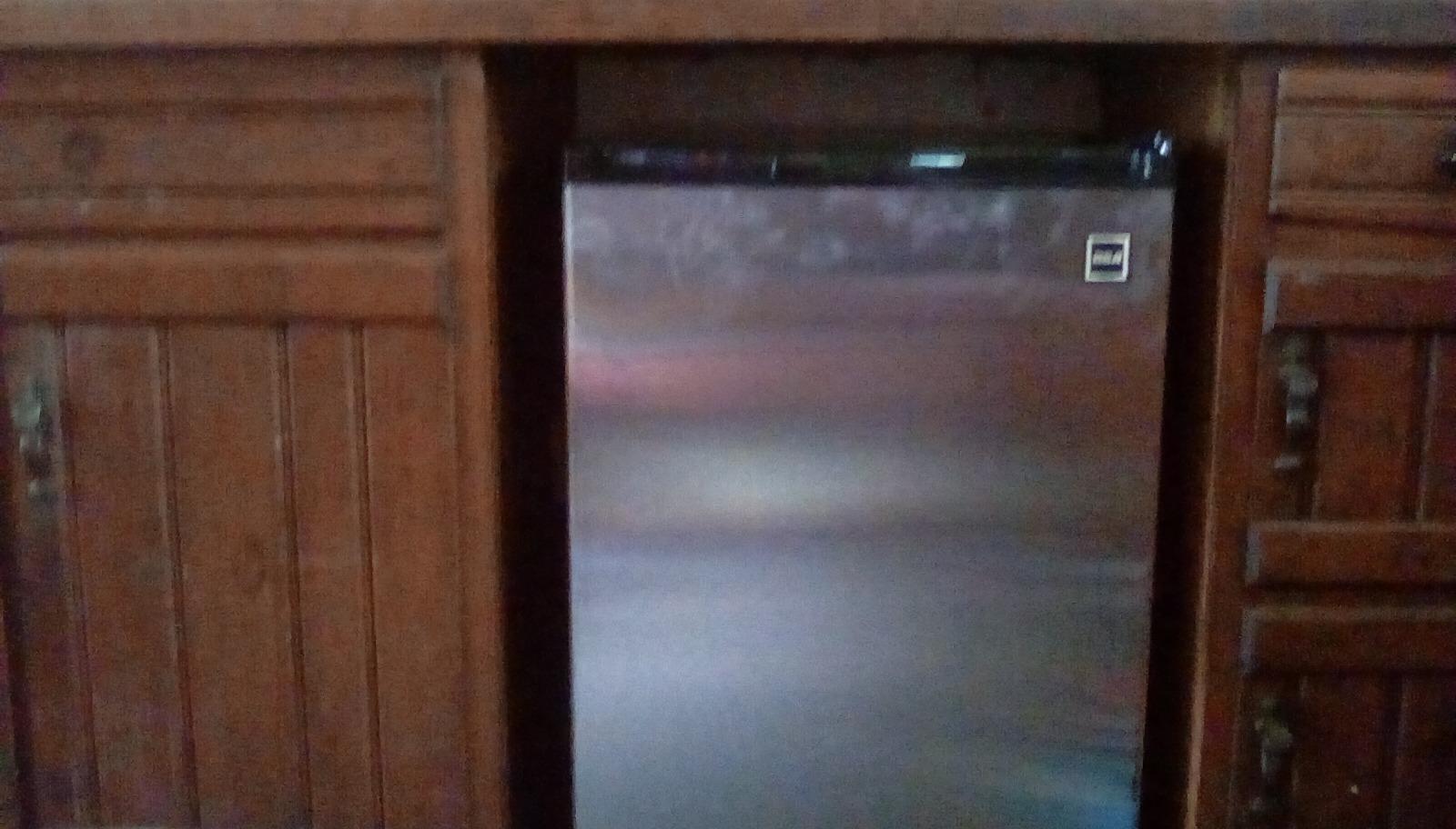 Frigidaire Compact Fridge, 4.5 Cubic Feet, Stainless Steel customer photo 1