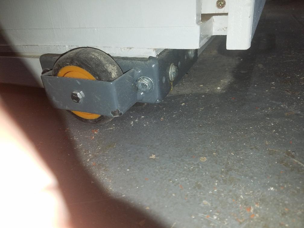 BORA PM-2500 Mobile Base for Shop Equipment - Adjustable Table Saw Base | 650 lb capacity heavy duty steel mobile base with locking wheels for table saws and power tools customer photo 1