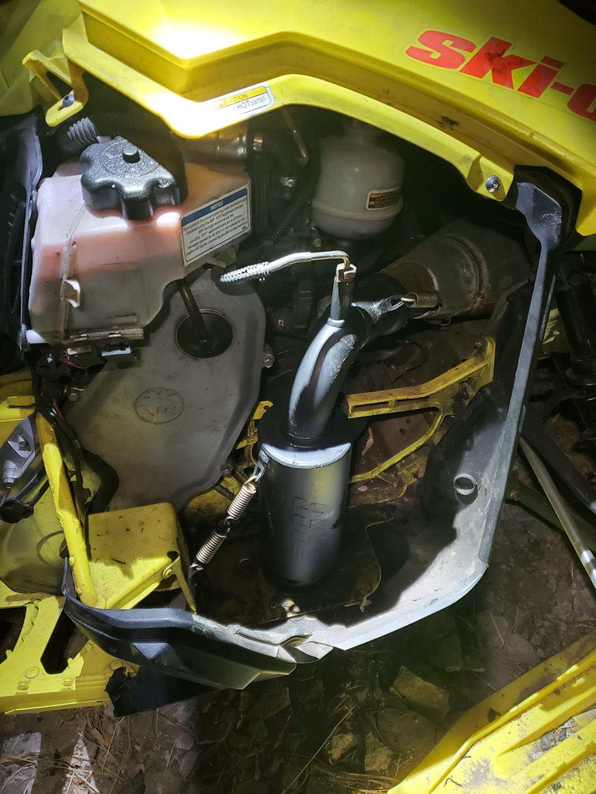 2013-2015 Ski Doo Xm / Summit X T3 / Xp / Xs / Summit / Renegade / GSX / TNT / Freeride / 800 Etec - Mountain Can by GGB Exhaust customer photo 1