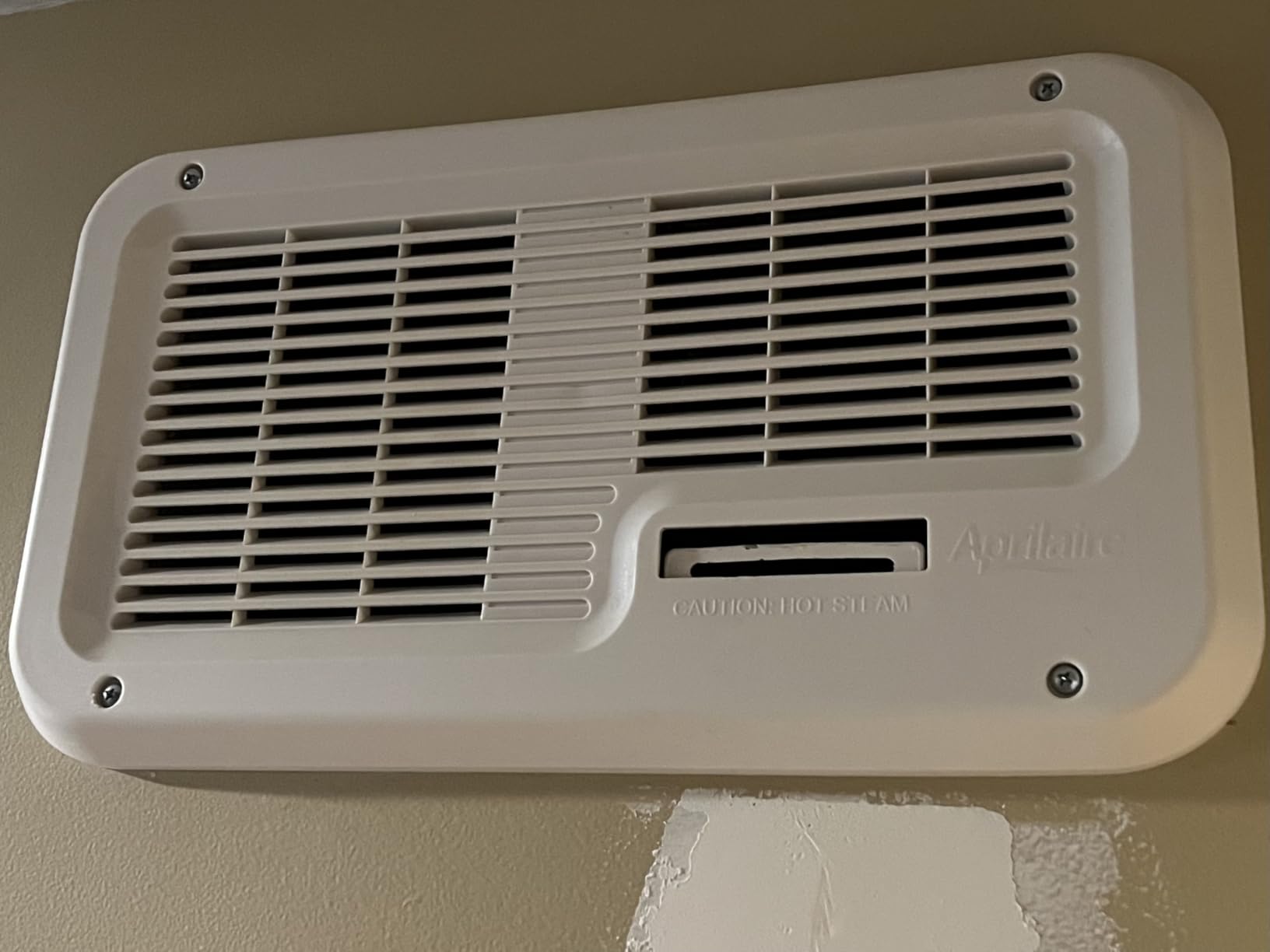 AprilAire 865 Whole-House Steam Humidifier, Manual Steam Humidifier with Wall Mount Fan, Whole-House Humidifier for Homes without HVAC Duct System up to 10,300 Sq. Ft., White customer photo 2