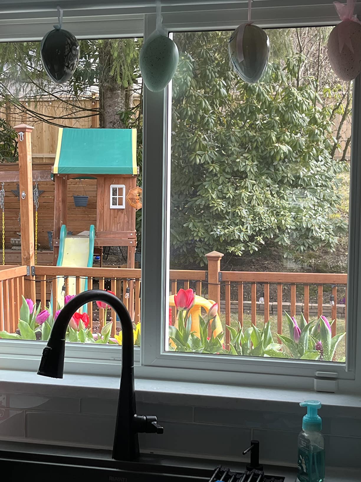 Mayne Cape Cod 4ft Window Box - Black - 48in L x 11in W x 10.8in H customer photo 1