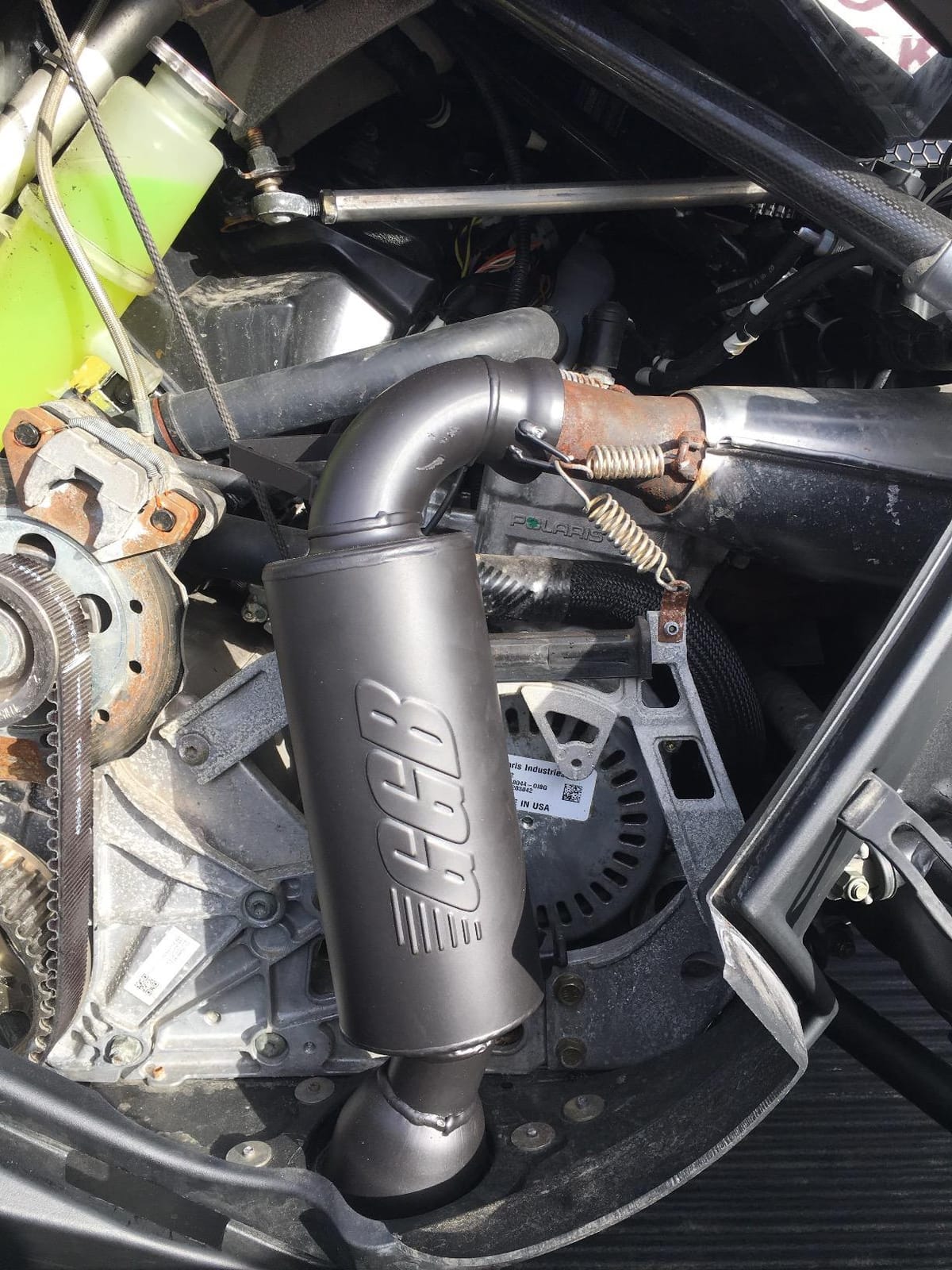2013-2015 Polaris Rush/Pro R/Indy/Switchback/RMK/Assault/Pro RMK/SP / 600 & 800 Mountain Can by GGB Exhaust customer photo 1