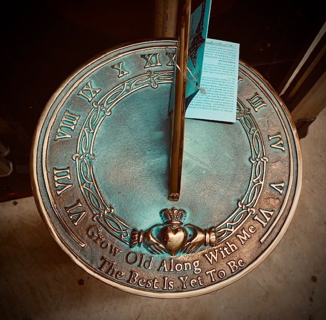 BestNest Rome Grow Old with Me Sundial and Baluster Pedestal customer photo 1