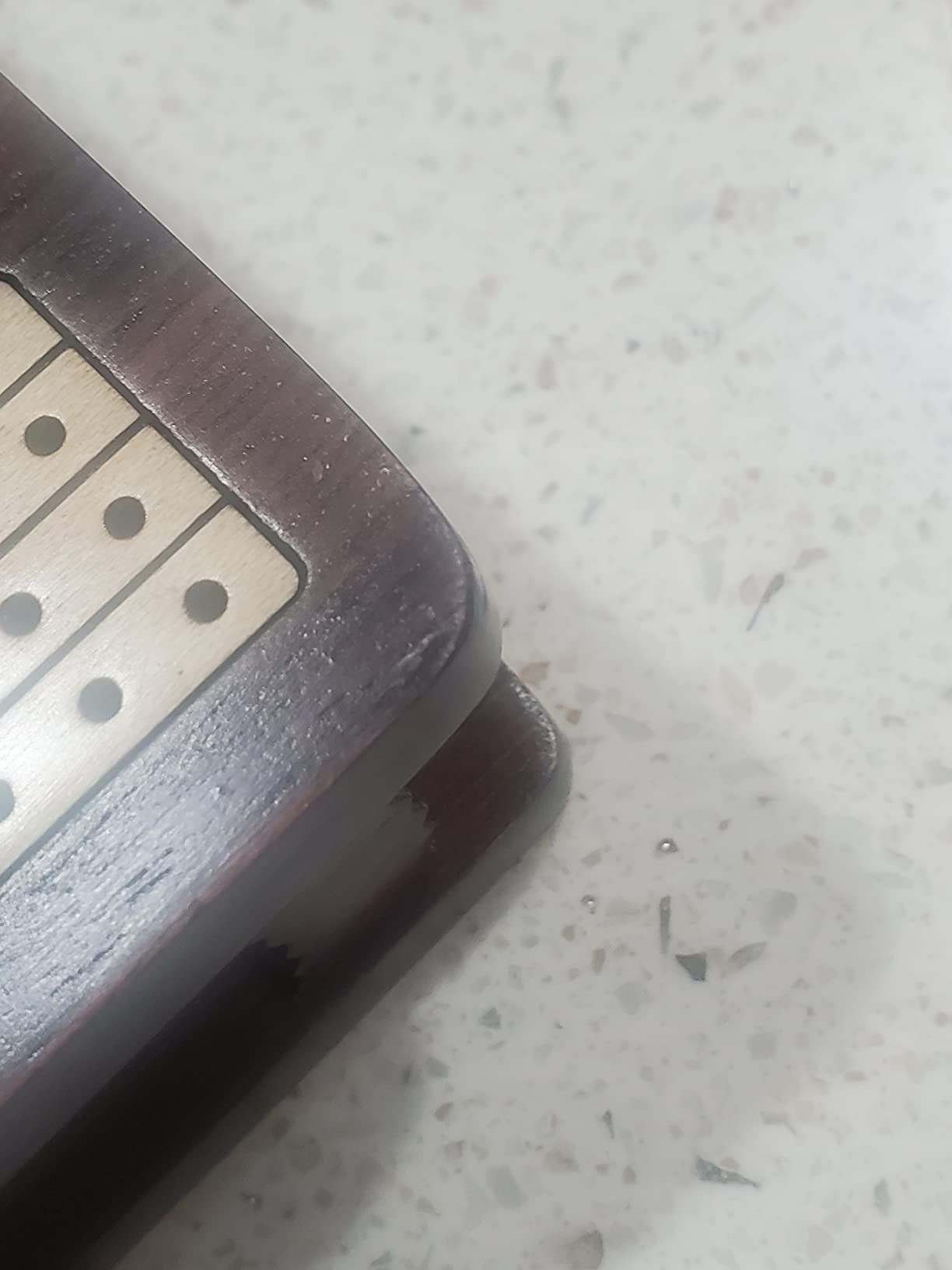 House of Cribbage - Continuous Cribbage Board Inlaid 4 Tracks Rosewood/Maple with Sliding Lids and Drawer customer photo 1