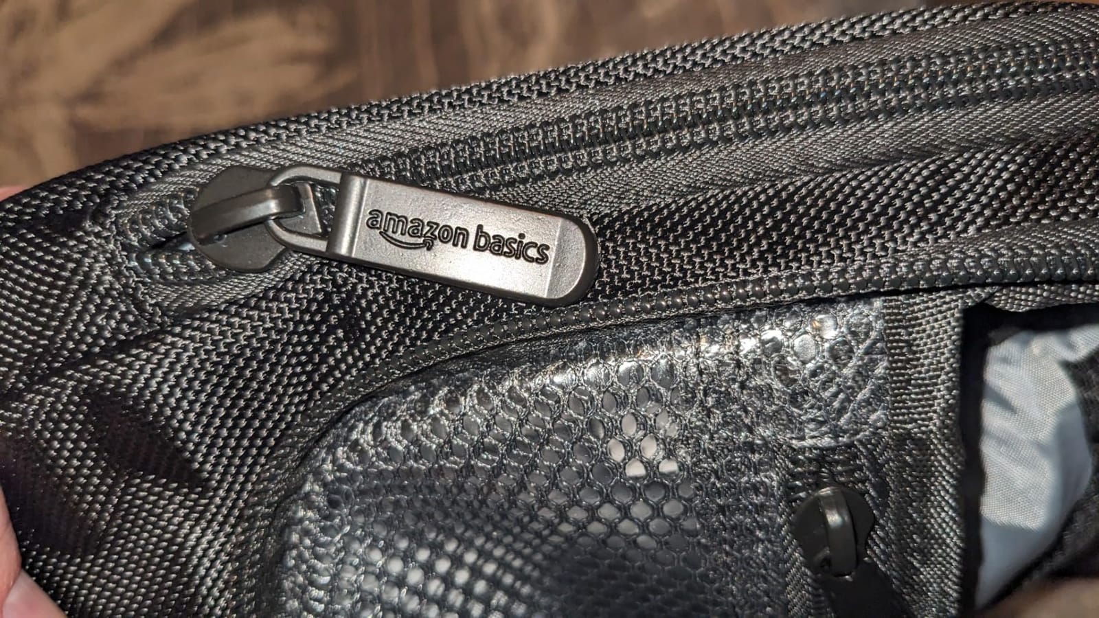 Amazon Essentials Spacious Toiletry Bag, Hanging Cosmetic Dopp Kit with Multiple Compartments, Durable Polyester, Large Capacity Storage, Compact Design, Black (Previously Amazon Basics) customer photo 2