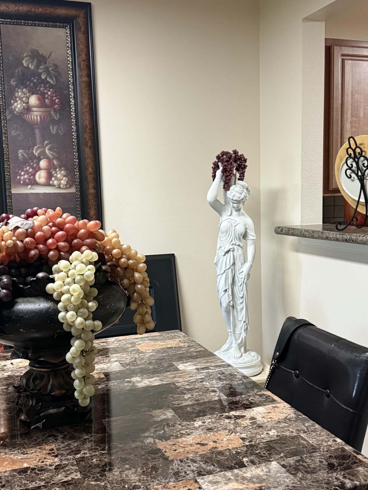 Design Toscano Dione the Divine Greek Water Woman Indoor/Outdoor Garden Statue, Grande, 38 inches tall, Cast Stone Resin, Antique Stone Finish customer photo 1