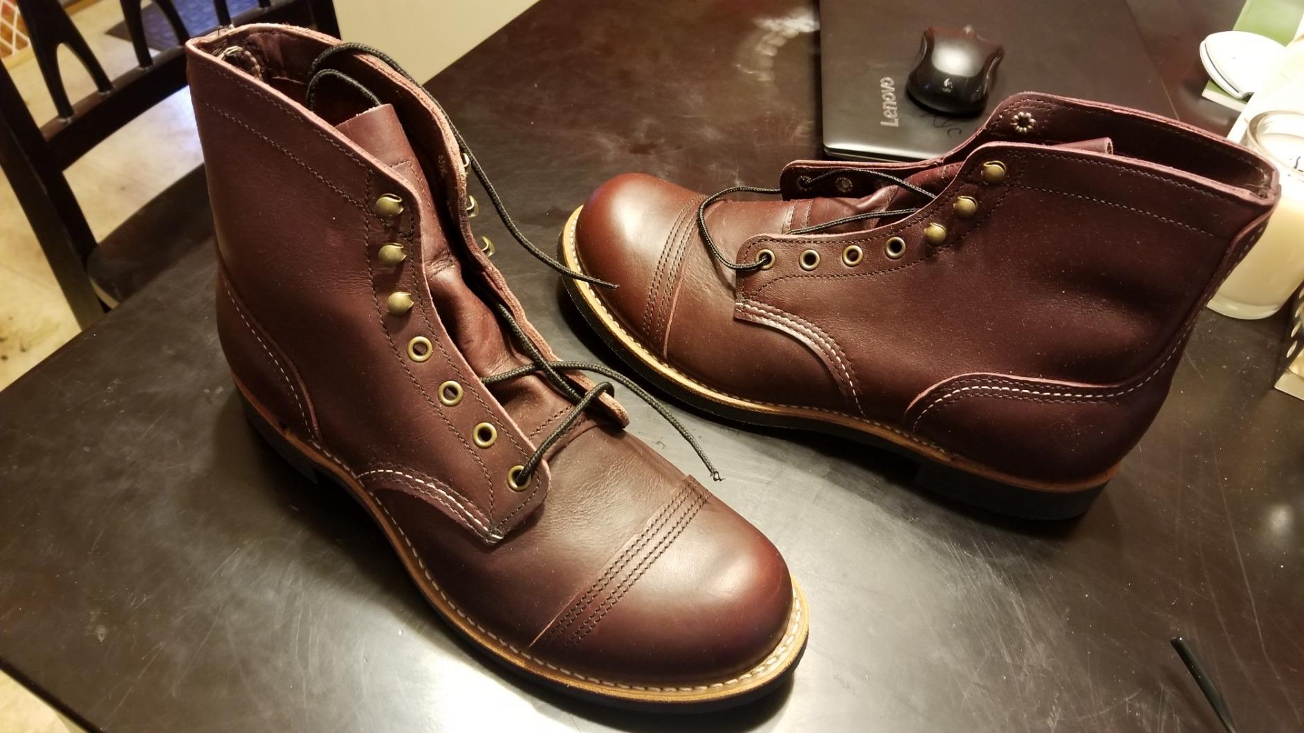 Red Wing Men's Iron Ranger customer photo 1