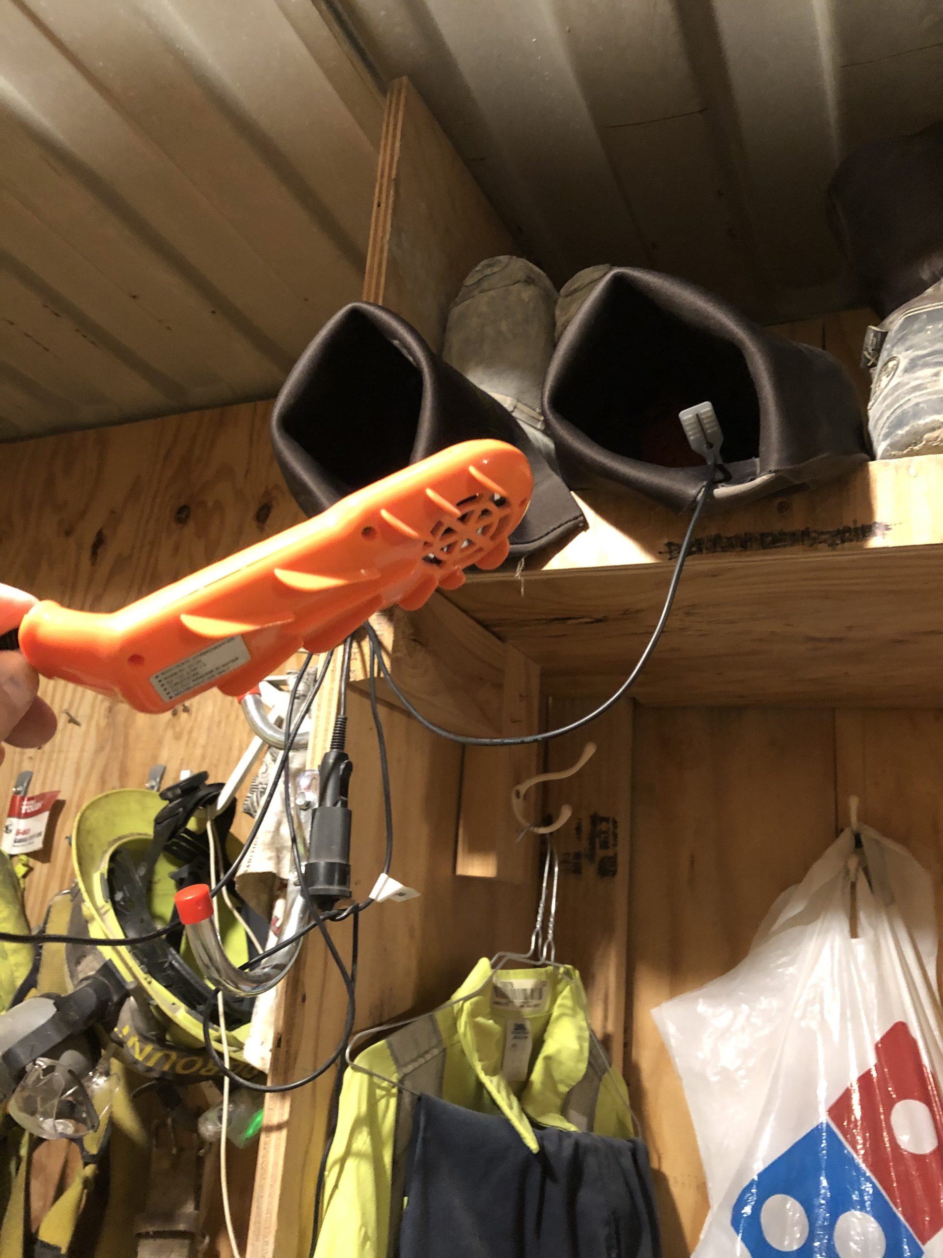 DryGuy Travel Dry DX Boot Dryer and Shoe Dryer, Orange & Black customer photo 1