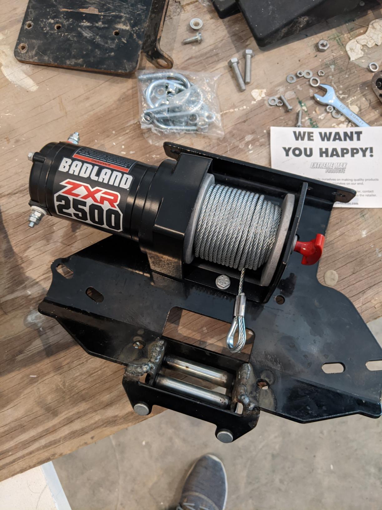 Extreme Max 5600.3139 ATV Winch Mount for Kawasaki Brute Force customer photo 1