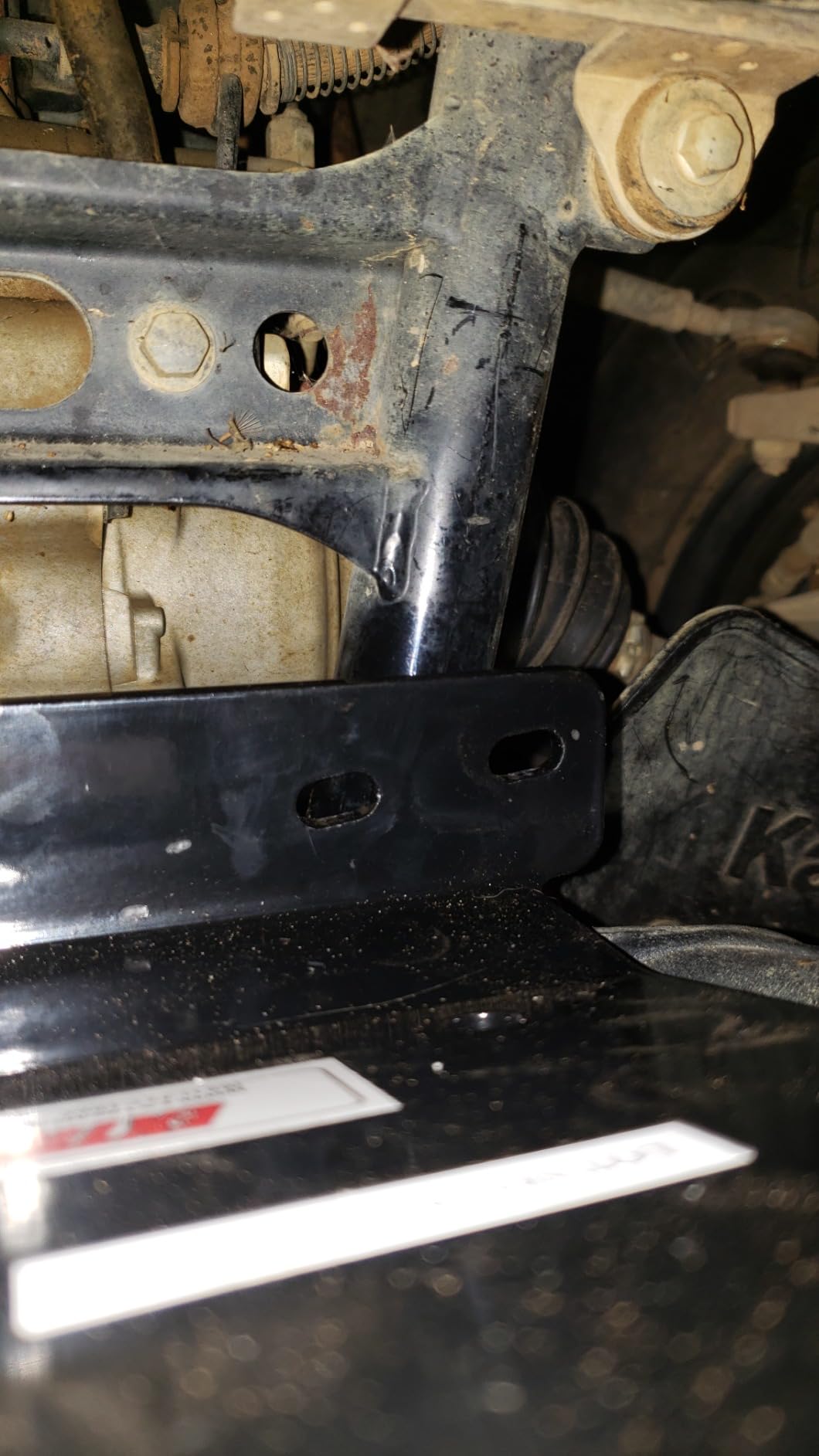 Extreme Max 5600.3139 ATV Winch Mount for Kawasaki Brute Force customer photo 2
