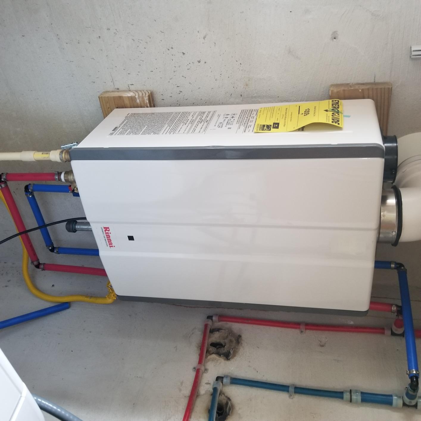 Rinnai RUCS75iN Tankless Hot Water Heater, Natural Gas | Endless Hot Water, Energy and Space Efficient, High Performance Hot Water Flow Rate up to 7.5 GPM, Indoor Installation customer photo 1