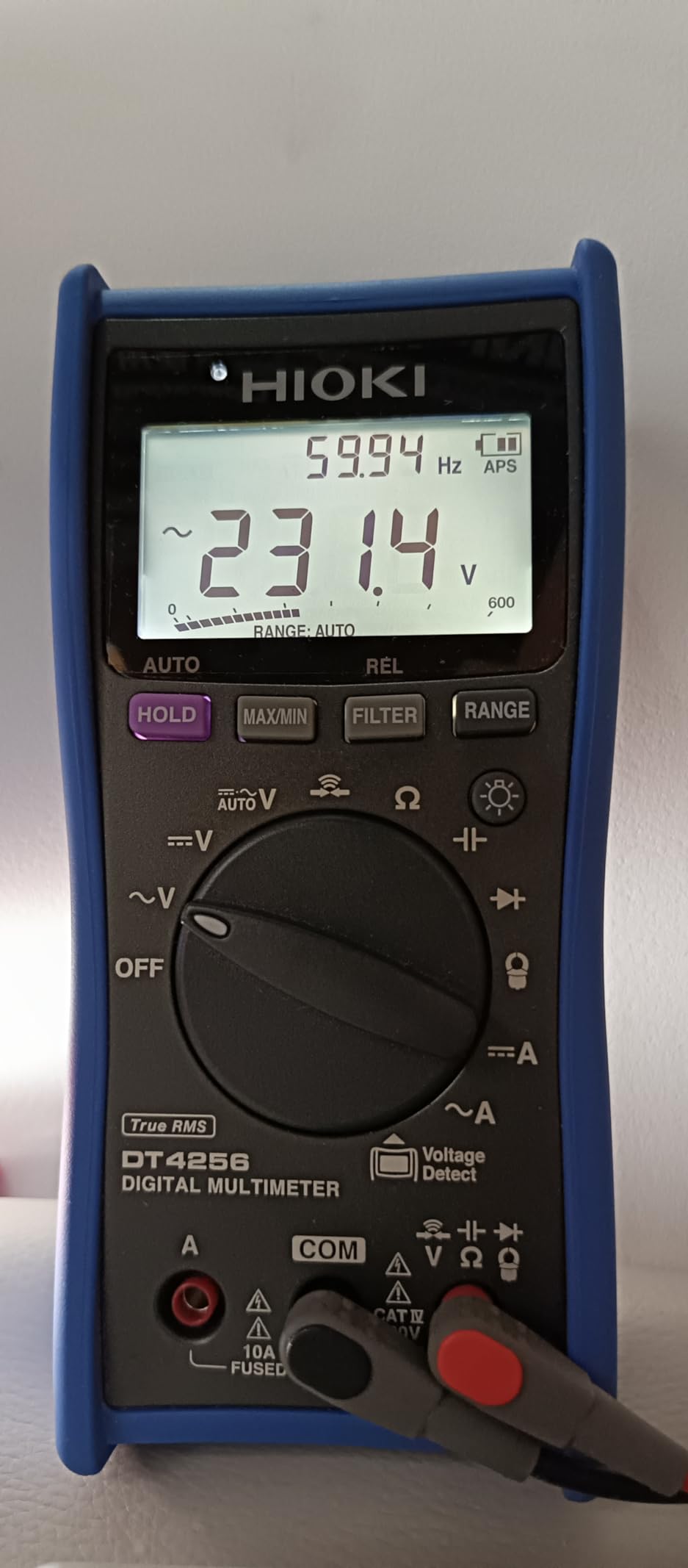 Hioki DT4256 TRMS DMM, 1000V AC/DC, 11 Functions, 10A Direct Input | Measures Inverter Output Voltage, Eliminates Harmonic Components customer photo 1