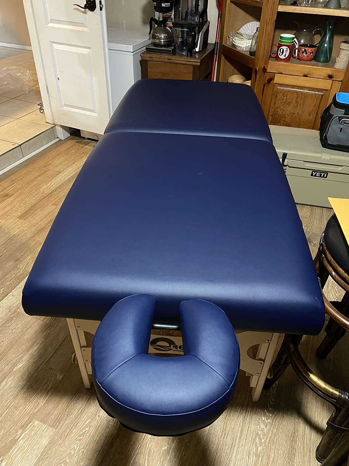 Oakworks ONE Portable Massage Table, Package, Professional Massage Bed W/Quicklock Platform, Aerocel Face Rest, Spa Level Comfort, Adjustable 24