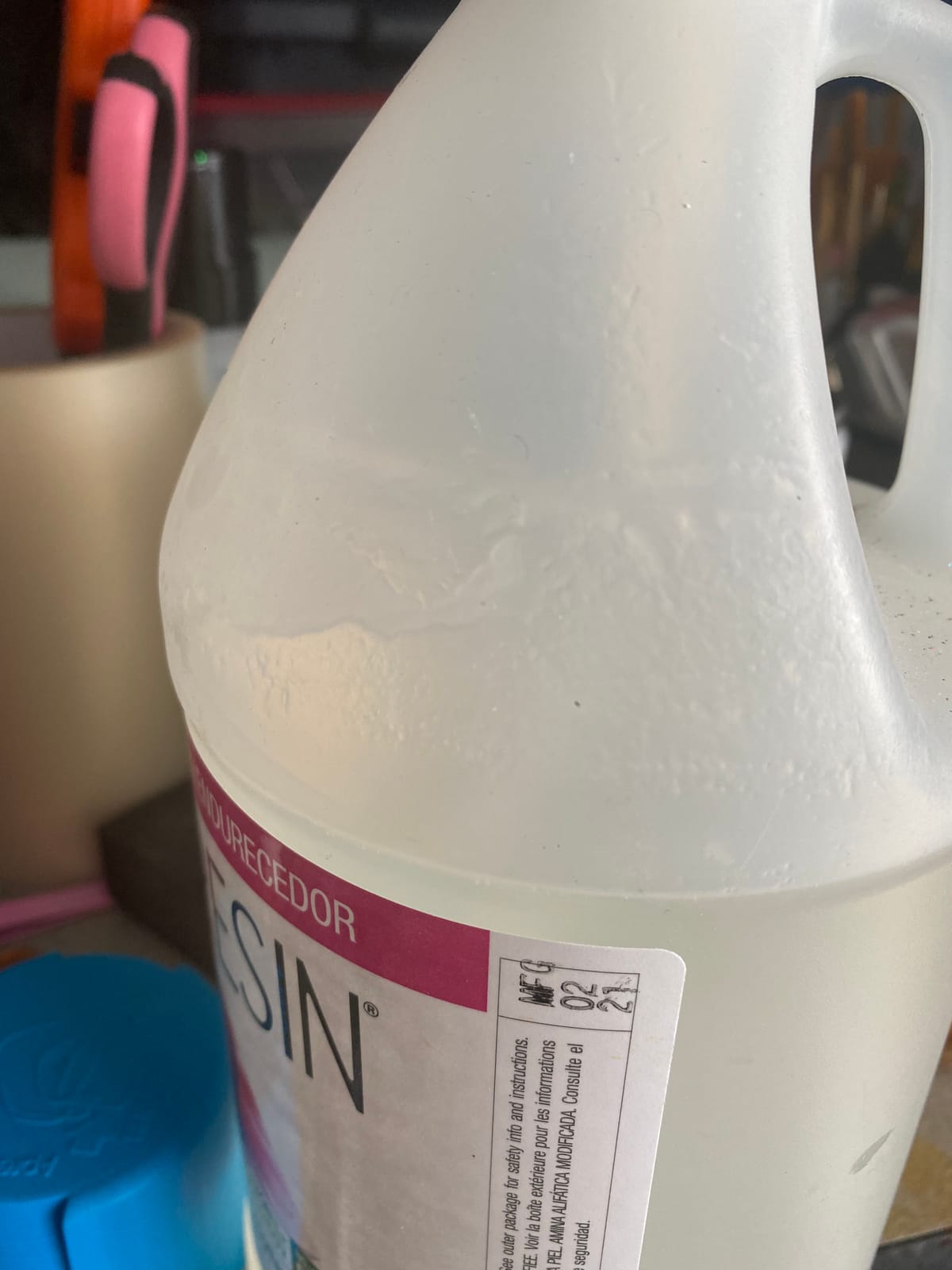 ArtResin - Epoxy Resin - Clear - Non-Toxic - 1 gal (0.5 gal Resin + 0.5 gal Hardener) (3.78 L) customer photo 2