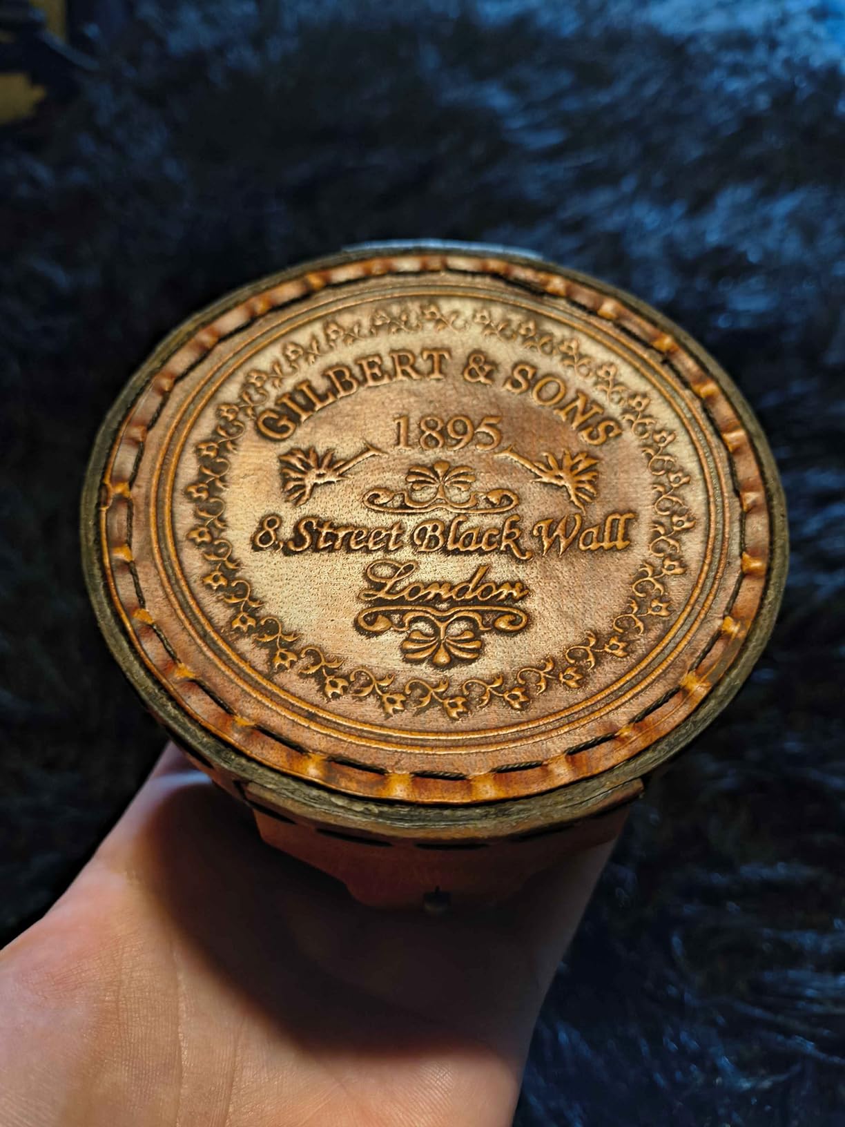 Brass Nautical - Antique Brass & Copper Sundial Compass, Sundial Clock in Box Gift Sun Clock Ship Replica Watch customer photo 2