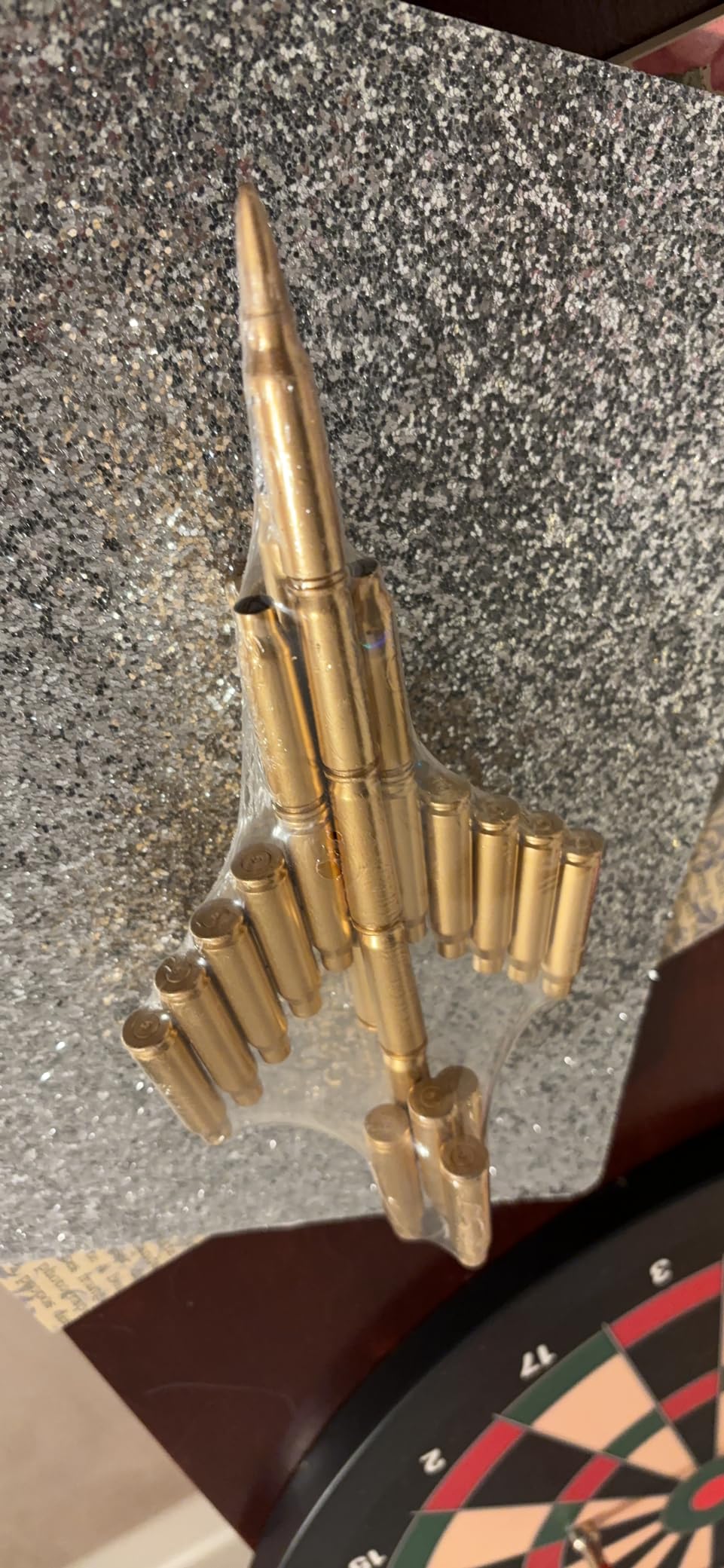 TG,LLC Gun Bullet Shell Casings Shaped Rare Model Air Force Jet Airplane Military Gift customer photo 1