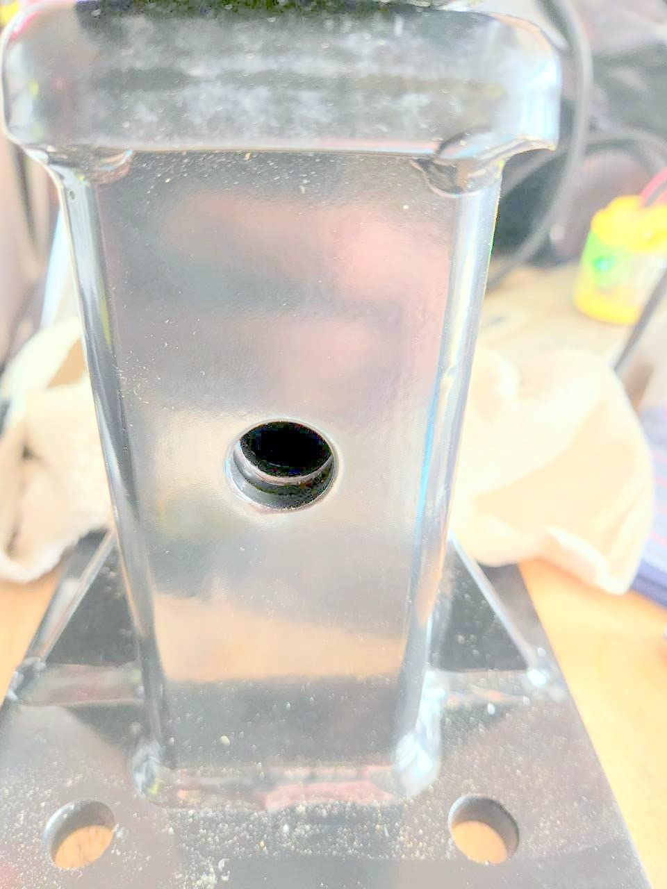 ATV/UTV Winch Mounting Plate for 2 Inch Receivers - Made in U.S.A. customer photo 1