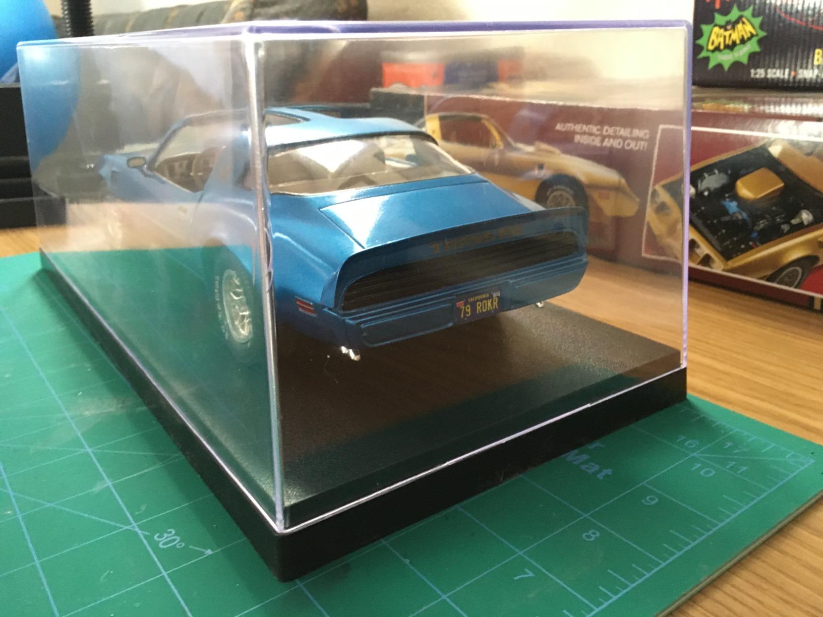 Acrylicase Clear Display Show Case for 1:18 Die Cast Car Black Base 14