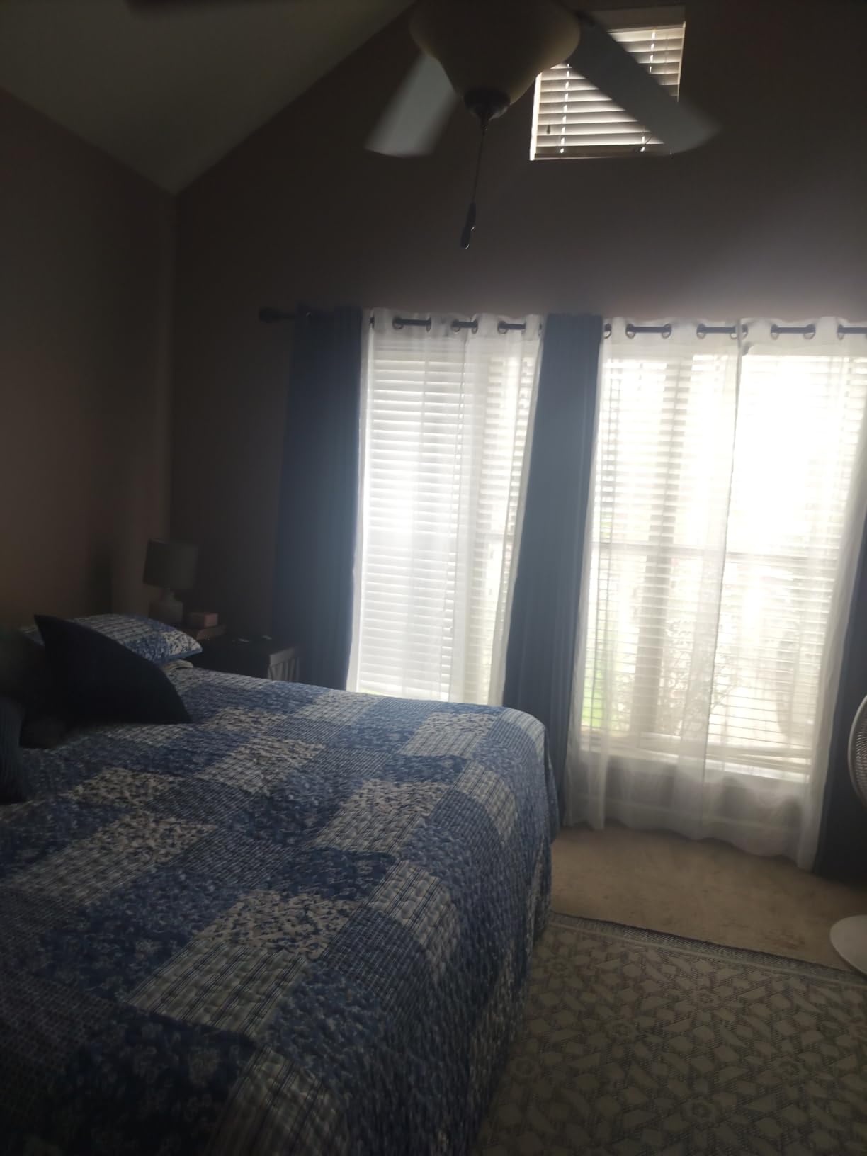 NICETOWN Black Out Curtains for Bedroom 84 Inches Long, W52xL84, 2 Panels customer photo 1