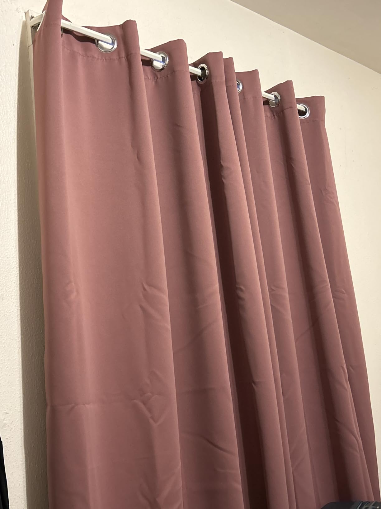 NICETOWN Black Out Curtains for Bedroom 84 Inches Long, W52xL84, 2 Panels customer photo 2