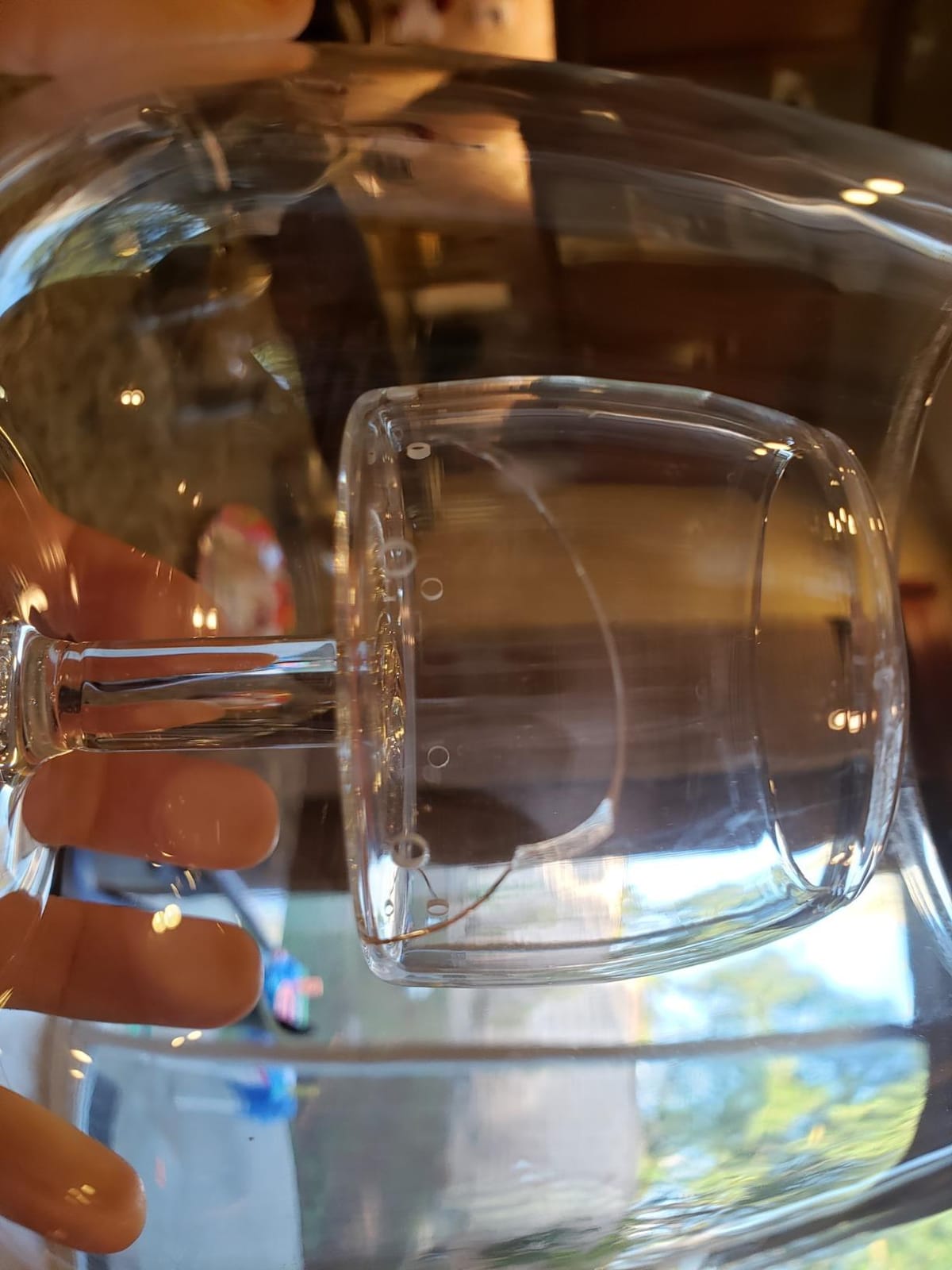 Stemless Aerating Wine Glasses (Set of 2) by Chevalier Collection - Patented Wine Glasses with Built In Aerator customer photo 2