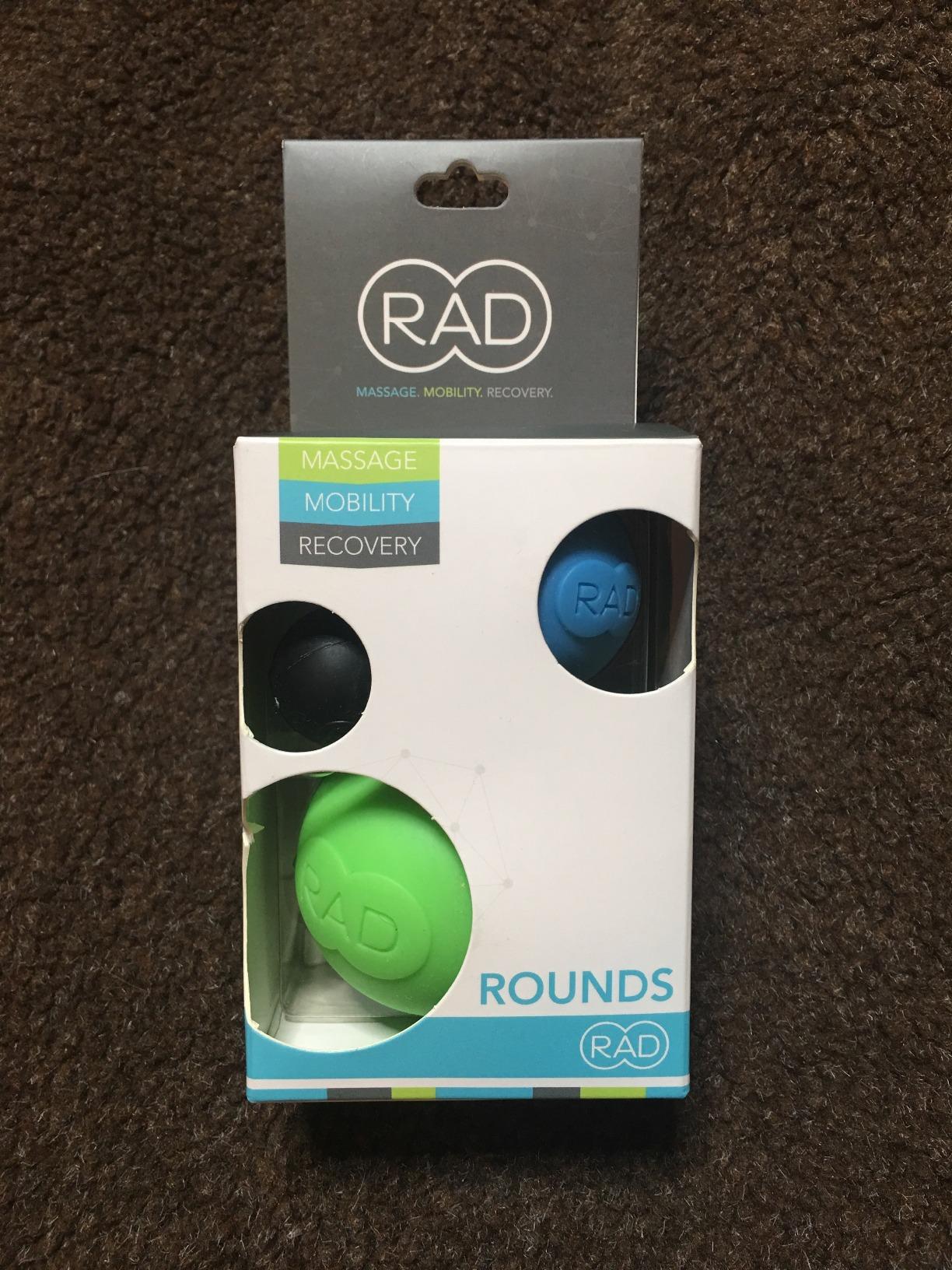 RAD Rounds - 3 Density Yoga Massage Ball Set for Deep Tissue Myofascial Release - Therapy Balls for Feet, Back, Neck, Jaw & Forearms - Trigger Point & Mobility Therapy (3-Pack) customer photo 1