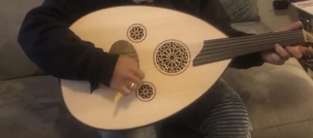 Quality Turkish String Musical Instrument Oud Ud Lute AO-101M customer photo 1