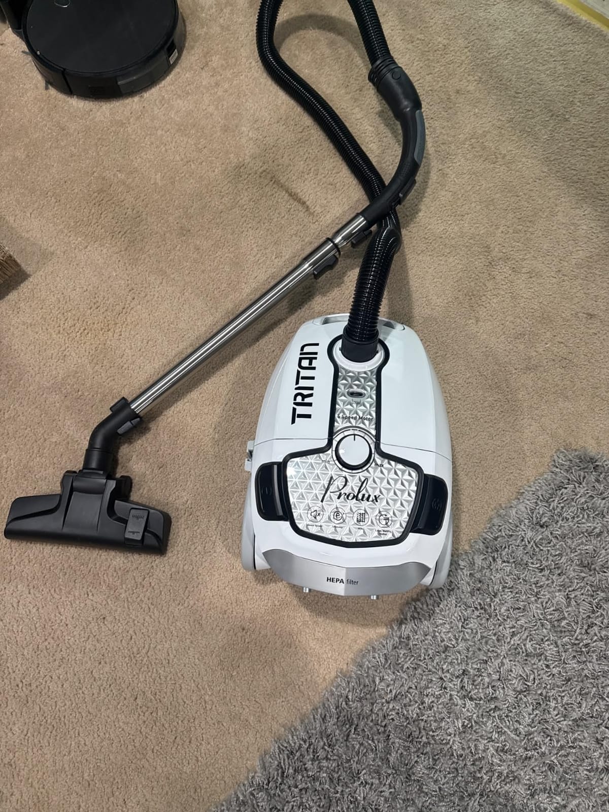 Prolux Tritan Bagged Canister Vacuum Cleaner with Sealed HEPA Filtration, 5-Speed Motor, Best Rated Canister for Pet Hair and Home Cleaning customer photo 1