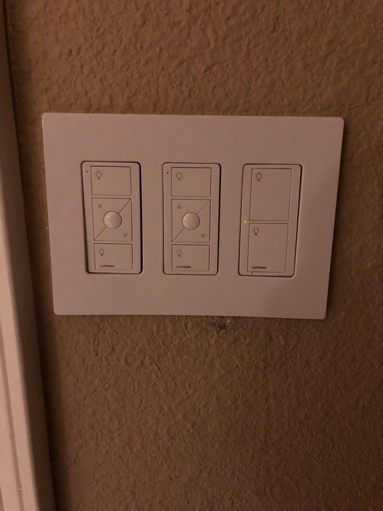 Lutron Caseta Smart Light Switch for Lighting and Fans (Smart Hub Required) | For Caseta systems, smart switch for any bulbs, 6 amp, single-pole/3-way, neutral required, PD-6ANS-WH, White customer photo 1