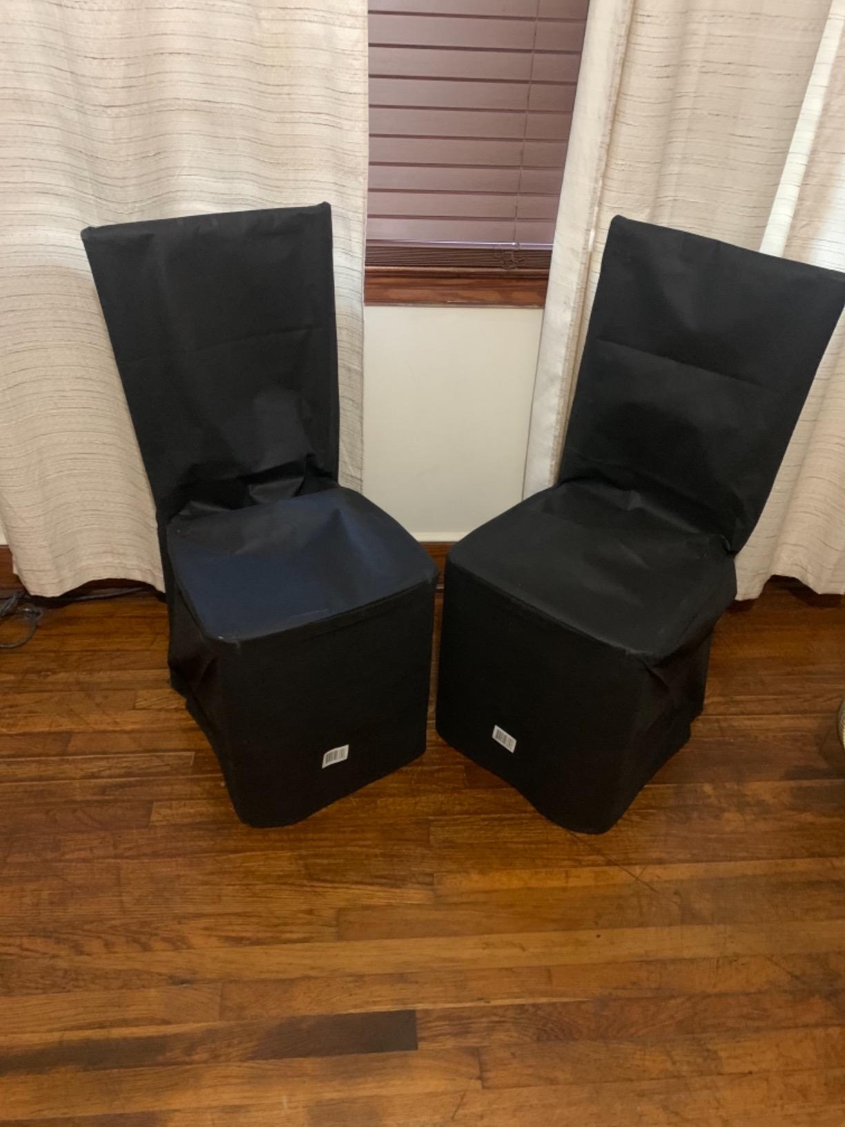 Flash Furniture Hercules Premium Series Chiavari Chairs for Formal Events and Banquets, Commercial/Residential All-Occasion Chairs, Set of 2, Gold | Weddings And Parties, Durable Resin, Easy To Clean customer photo 2