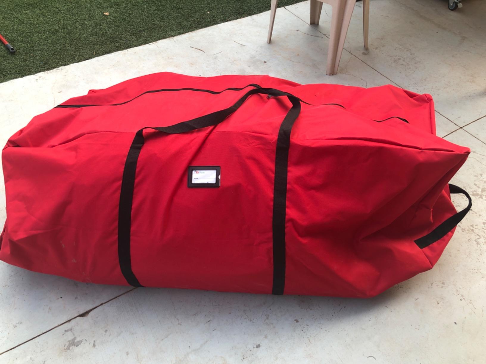 Rolling Tree Storage Bag, Fits Up to 9 ft. Disassembled Holiday Tree, 28